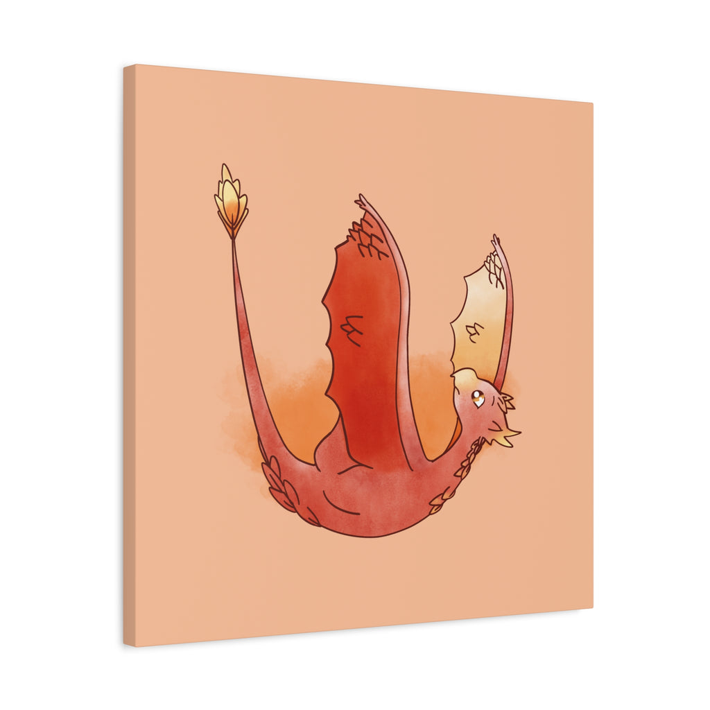 Fledgling Wyvern: Canvas Gallery Wrap