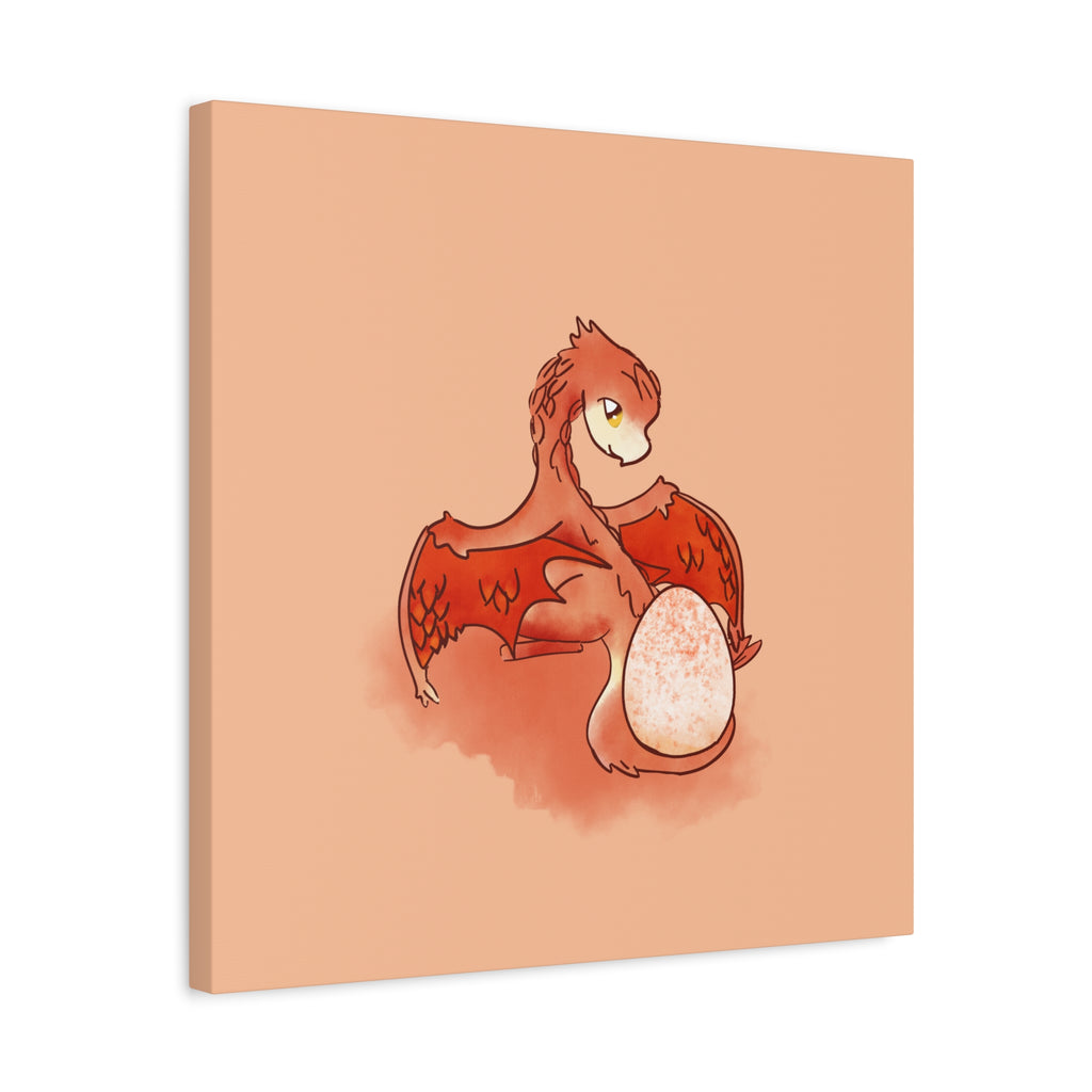 Red Hatchling: Canvas Gallery Wrap