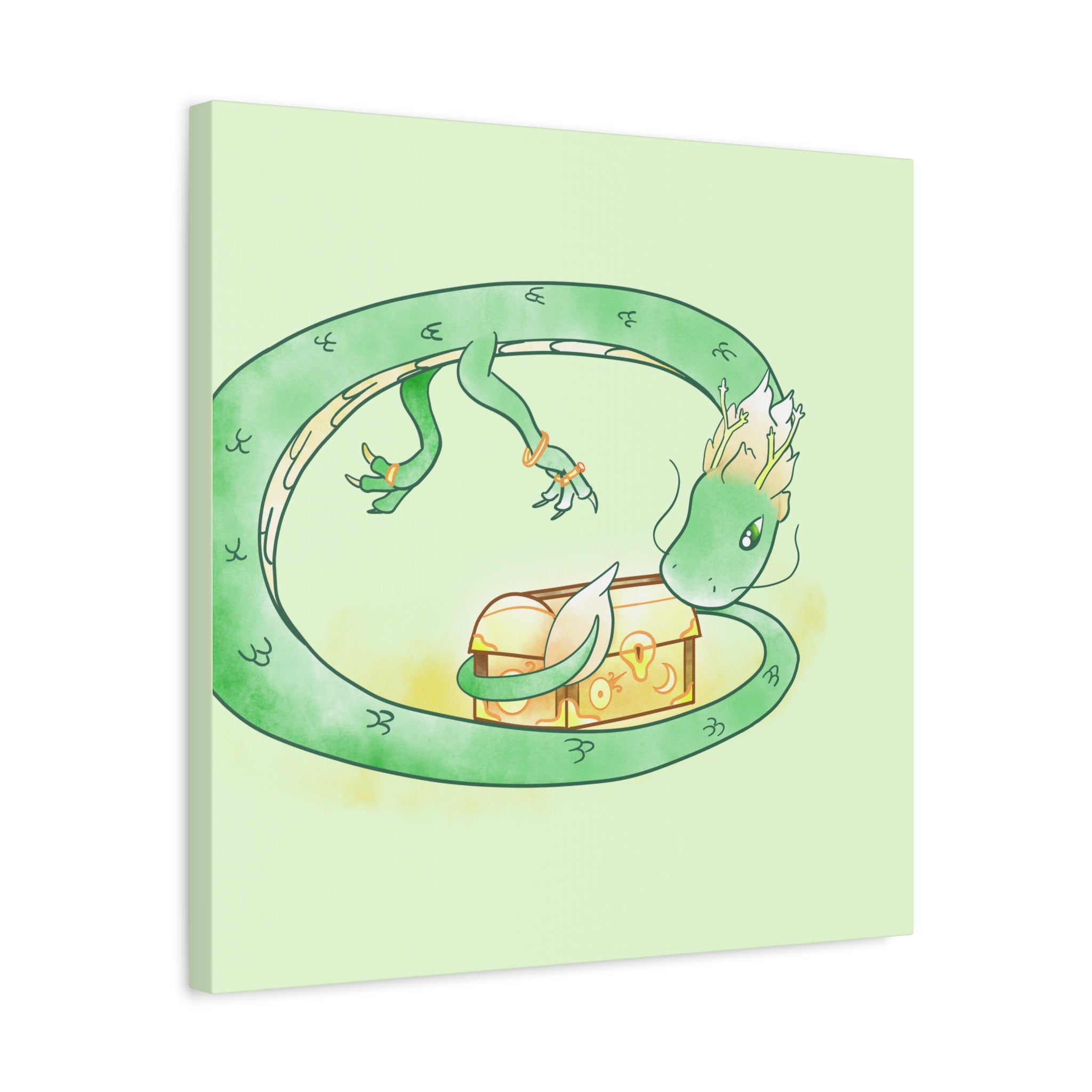 Adventurer Wyrm: Canvas Gallery Wrap