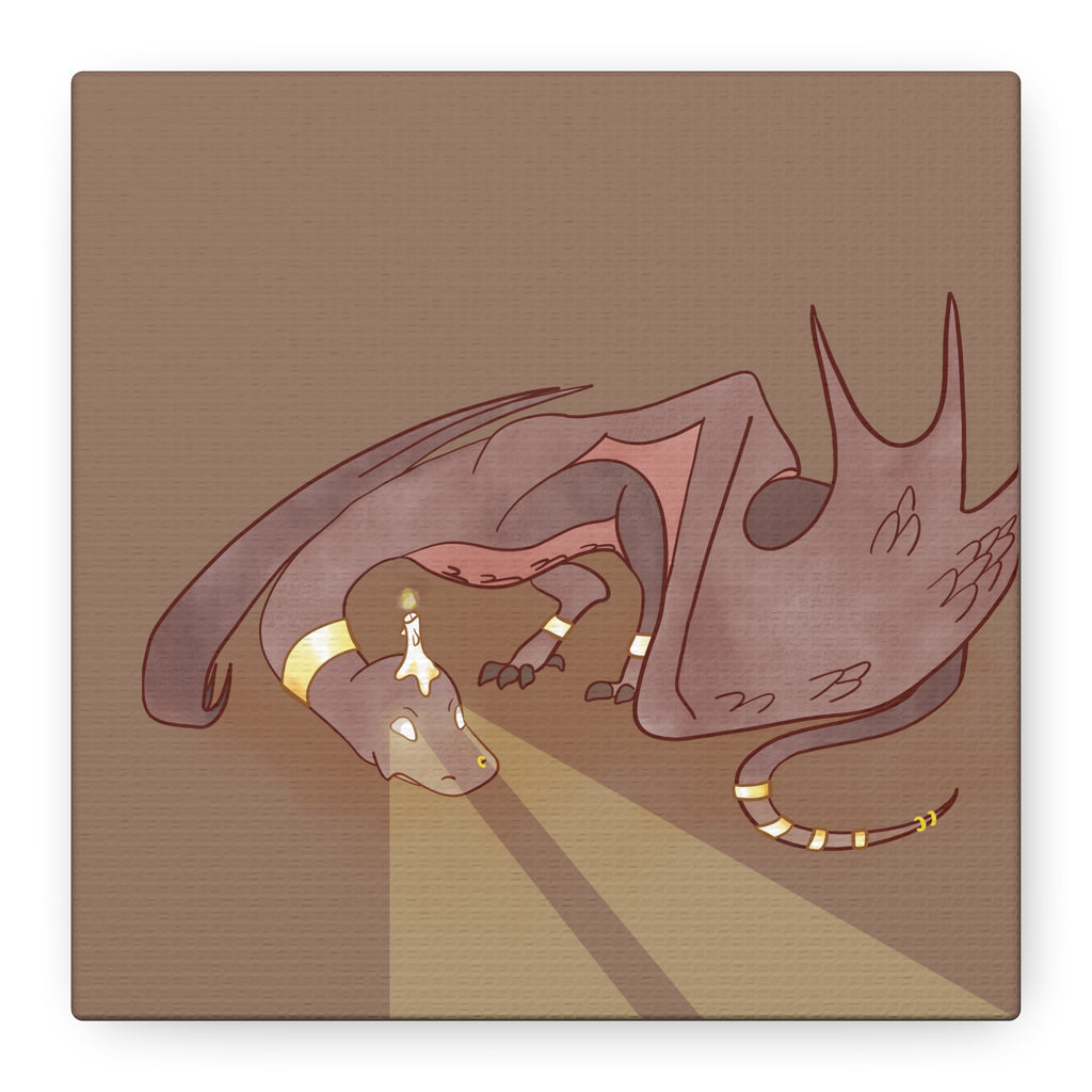 Excavator Wyvern: Canvas Gallery Wrap