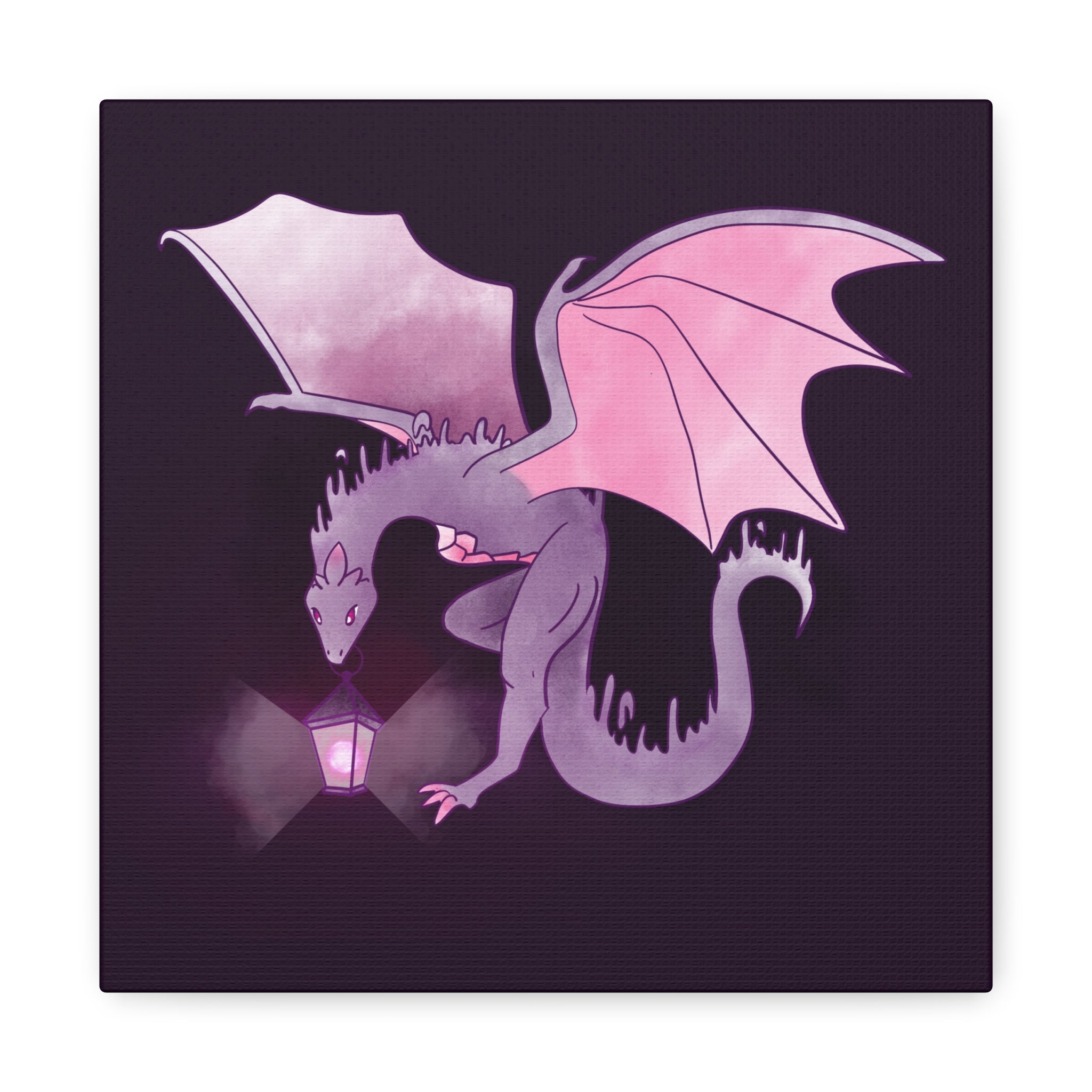 Whisper Wyvern: Canvas Gallery Wrap