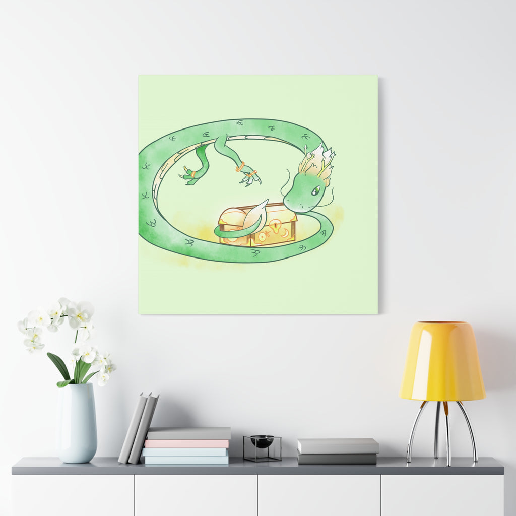 Adventurer Wyrm: Canvas Gallery Wrap