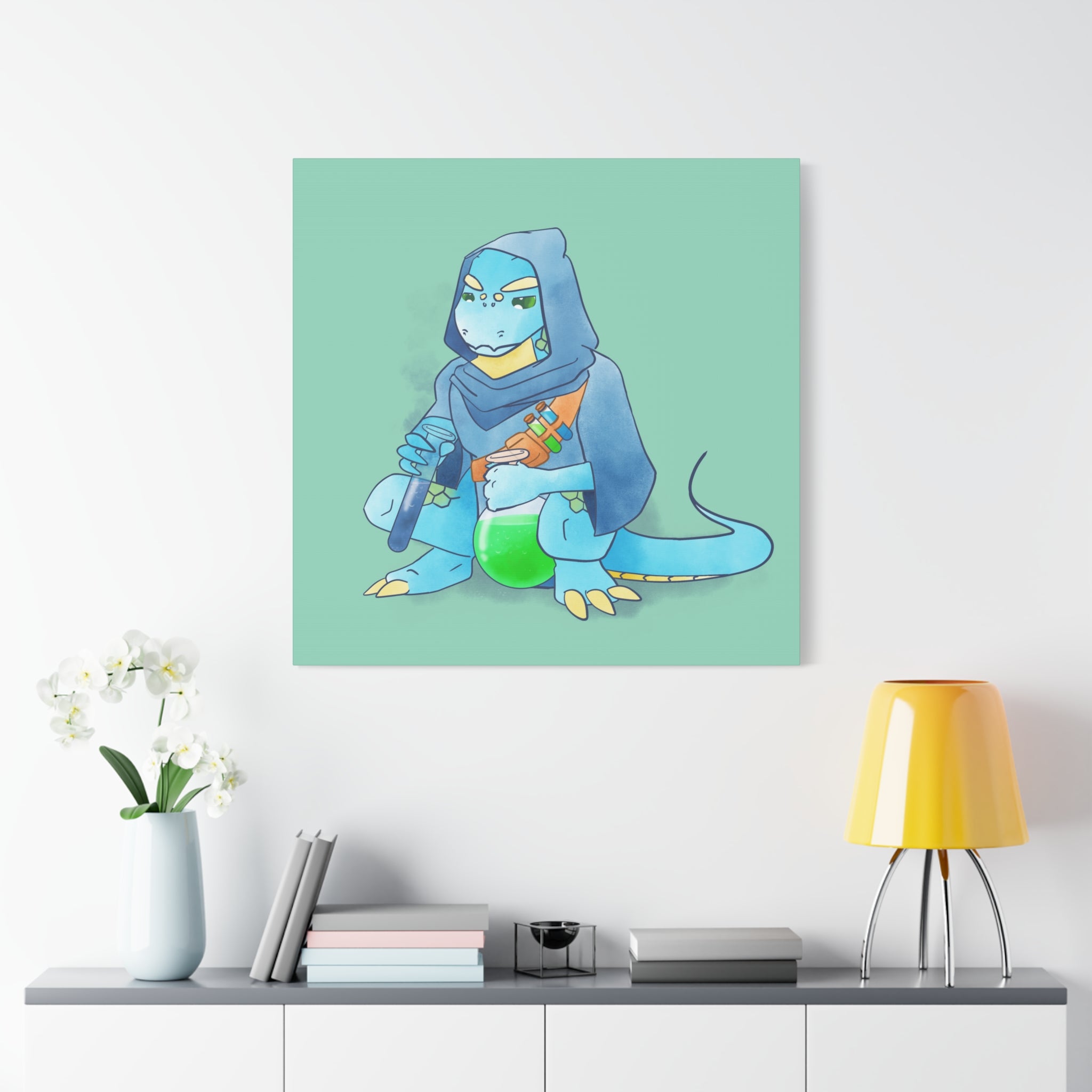 Apothecary Drake: Canvas Gallery Wrap