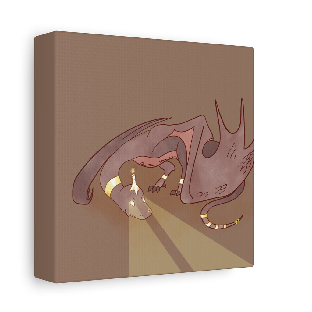 Excavator Wyvern: Canvas Gallery Wrap