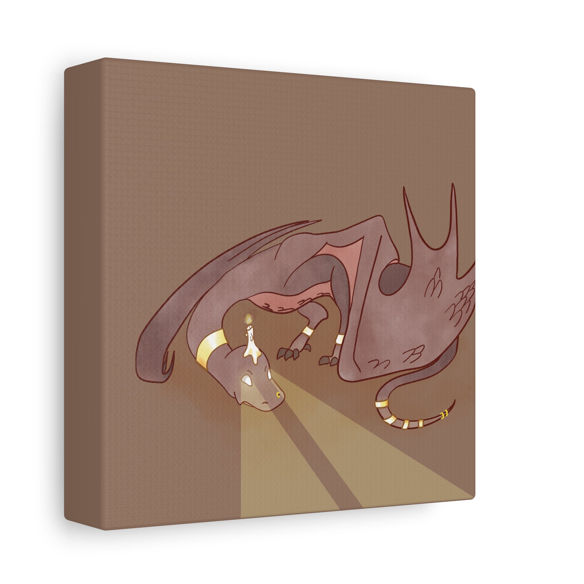 Excavator Wyvern: Canvas Gallery Wrap