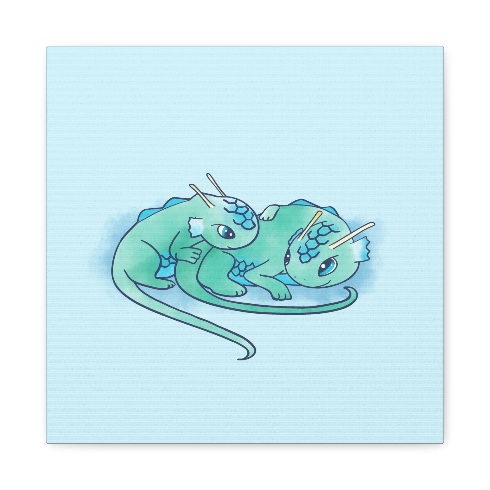 Twin Drake: Canvas Gallery Wrap