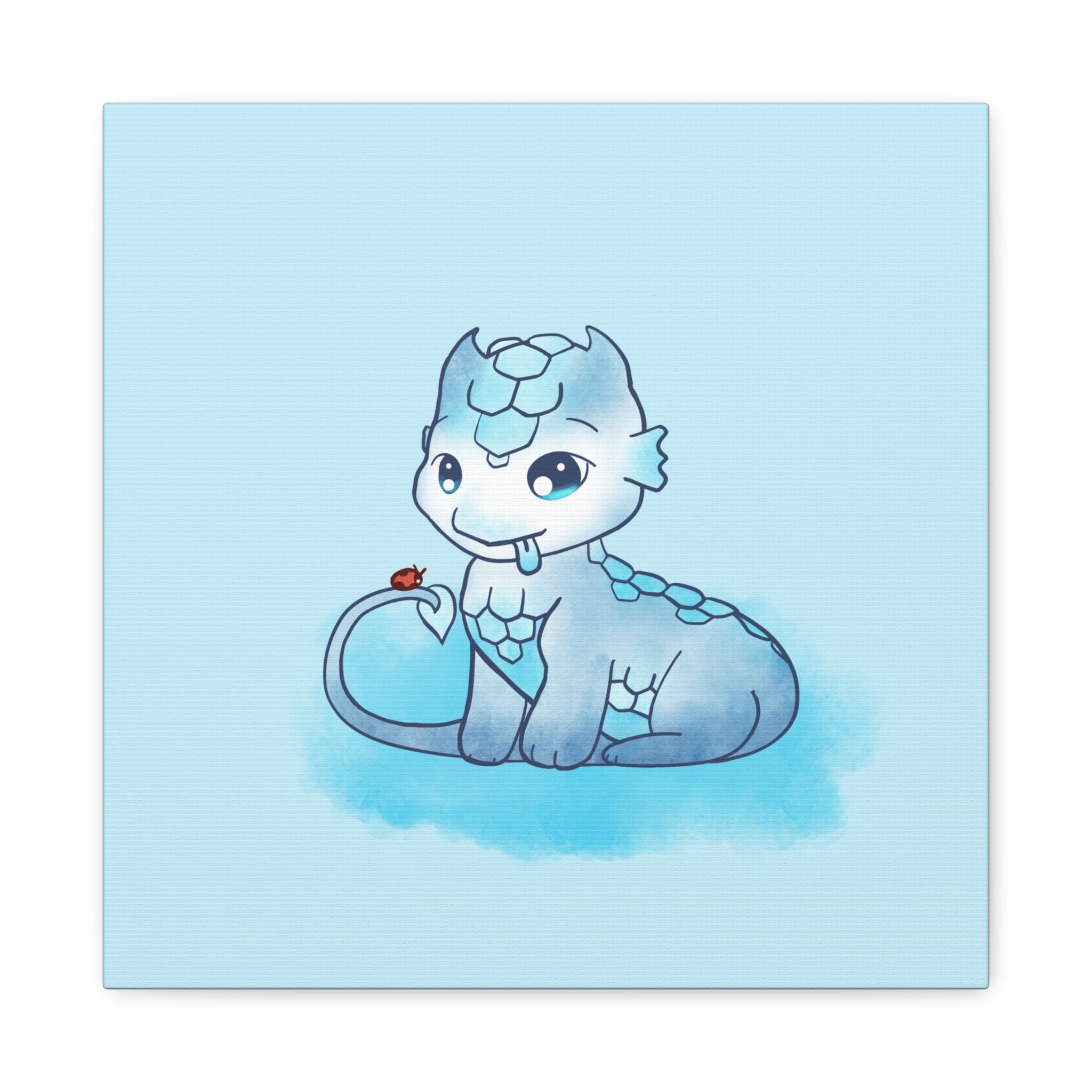 Blue Whelp: Canvas Gallery Wrap