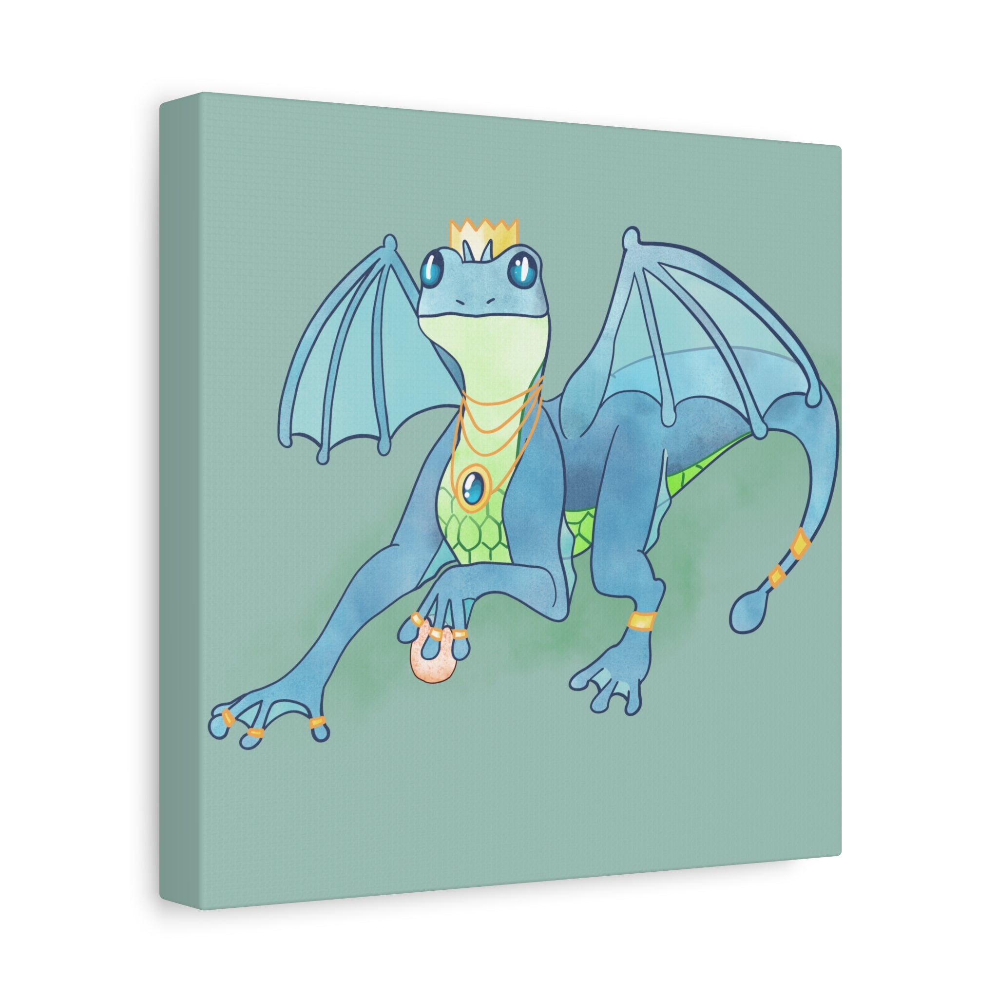 Gummy Wyrm: Canvas Gallery Wrap