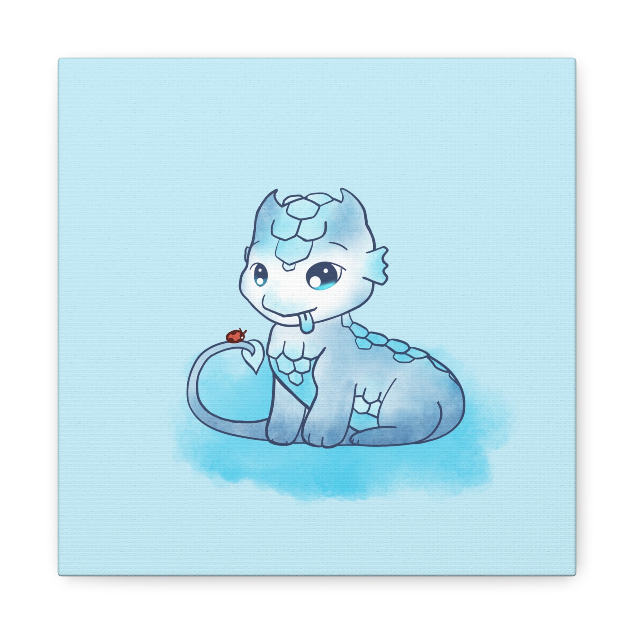 Blue Whelp: Canvas Gallery Wrap