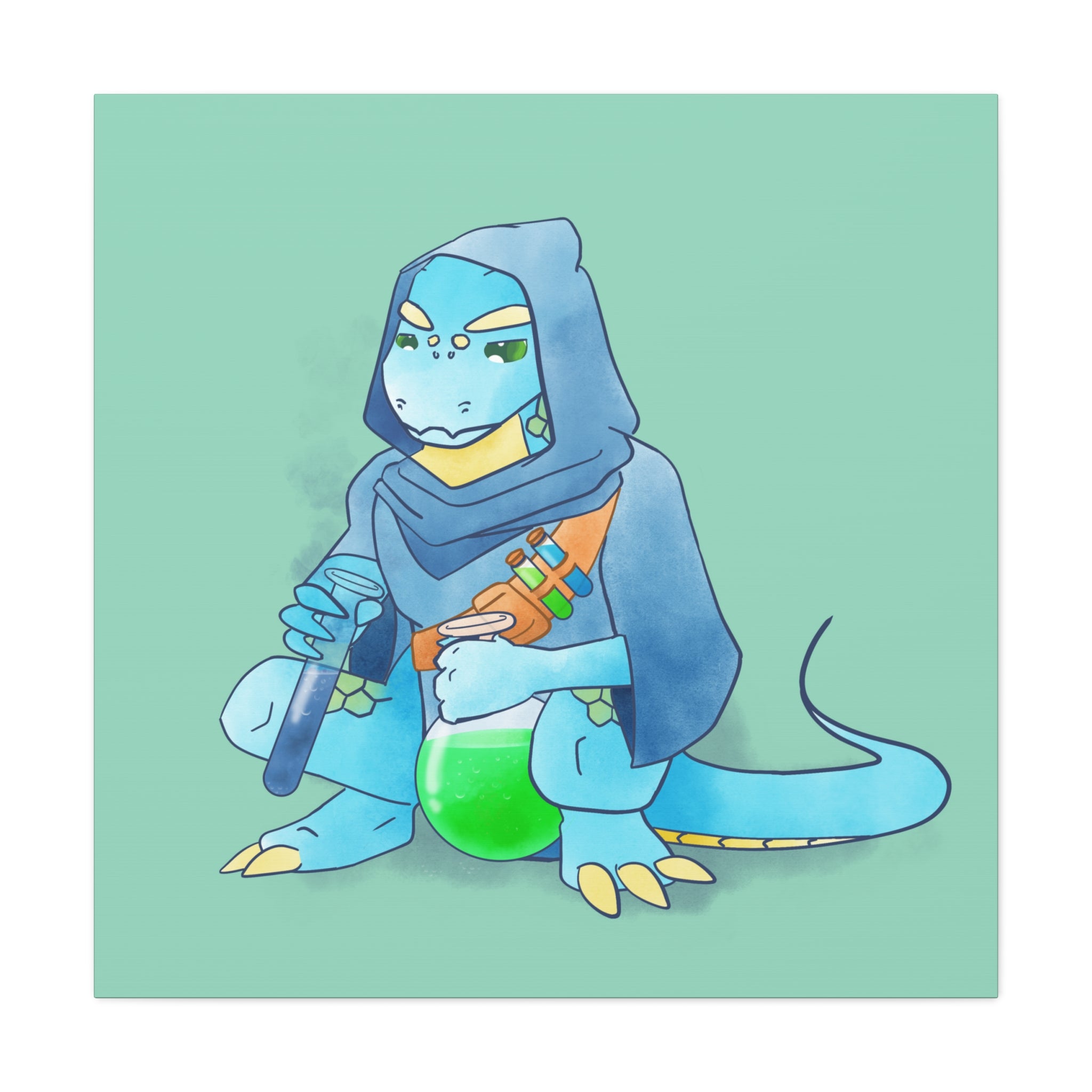 Apothecary Drake: Canvas Gallery Wrap