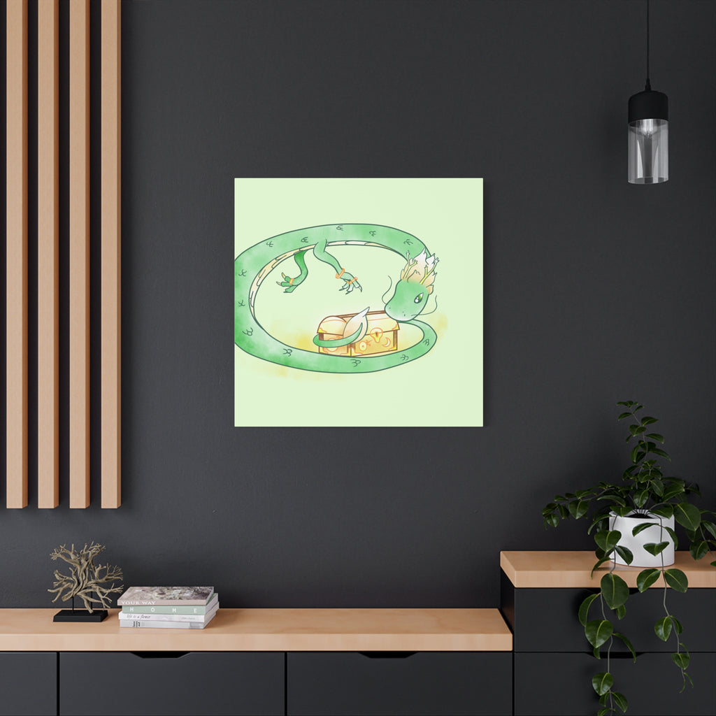 Adventurer Wyrm: Canvas Gallery Wrap