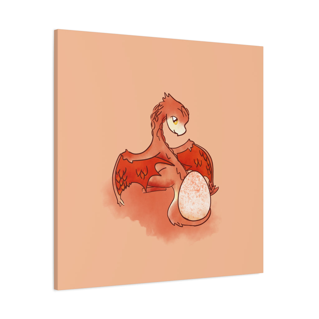 Red Hatchling: Canvas Gallery Wrap