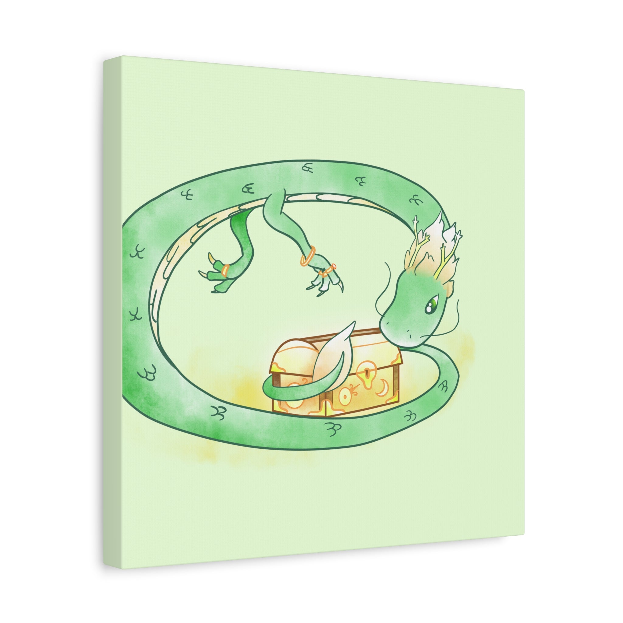 Adventurer Wyrm: Canvas Gallery Wrap