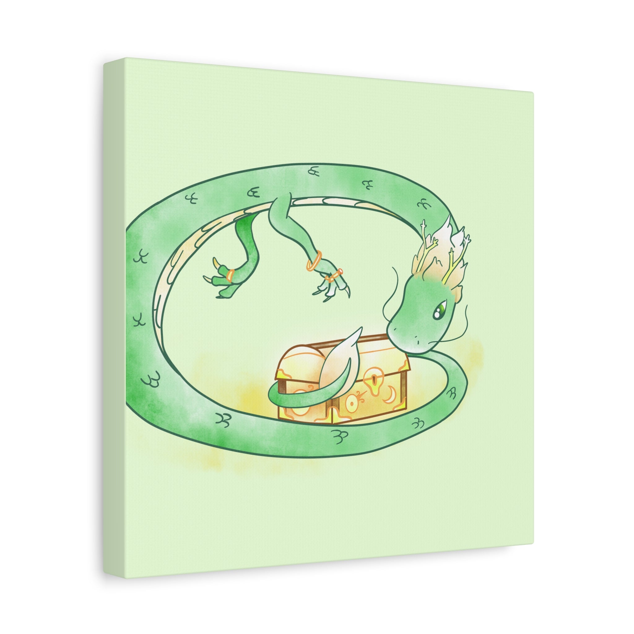 Adventurer Wyrm: Canvas Gallery Wrap