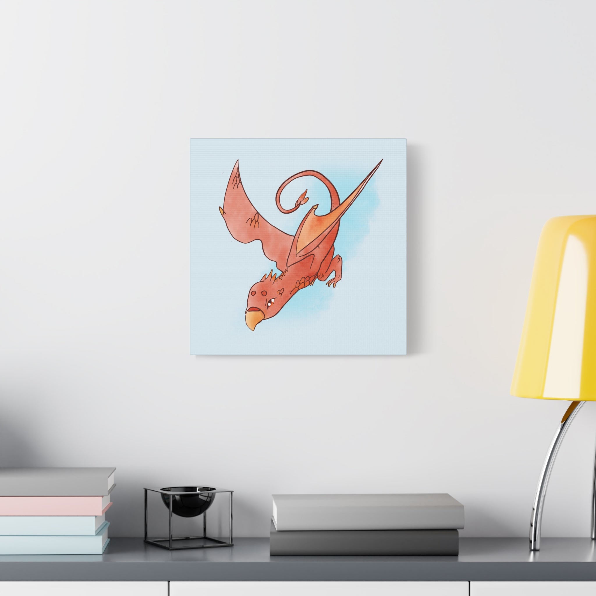Hunter Wyvern: Canvas Gallery Wrap