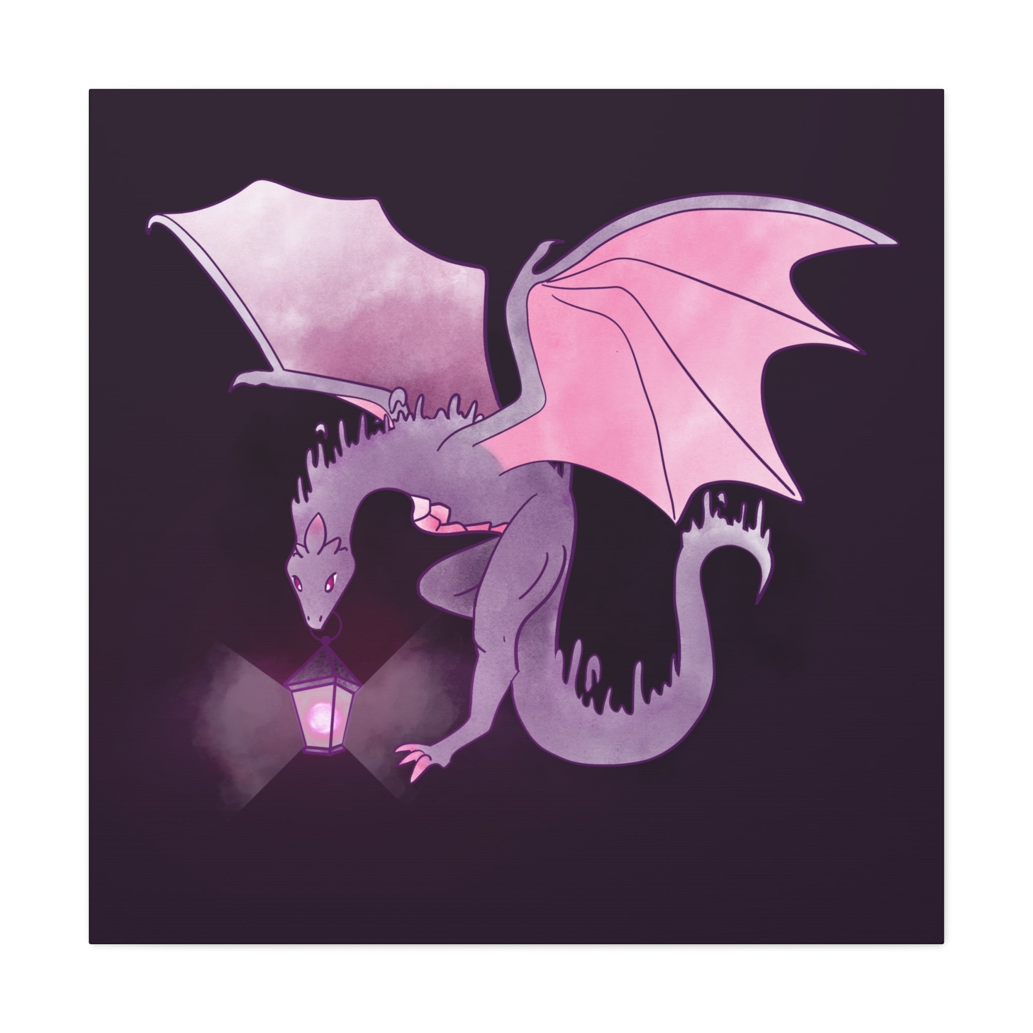 Whisper Wyvern: Canvas Gallery Wrap