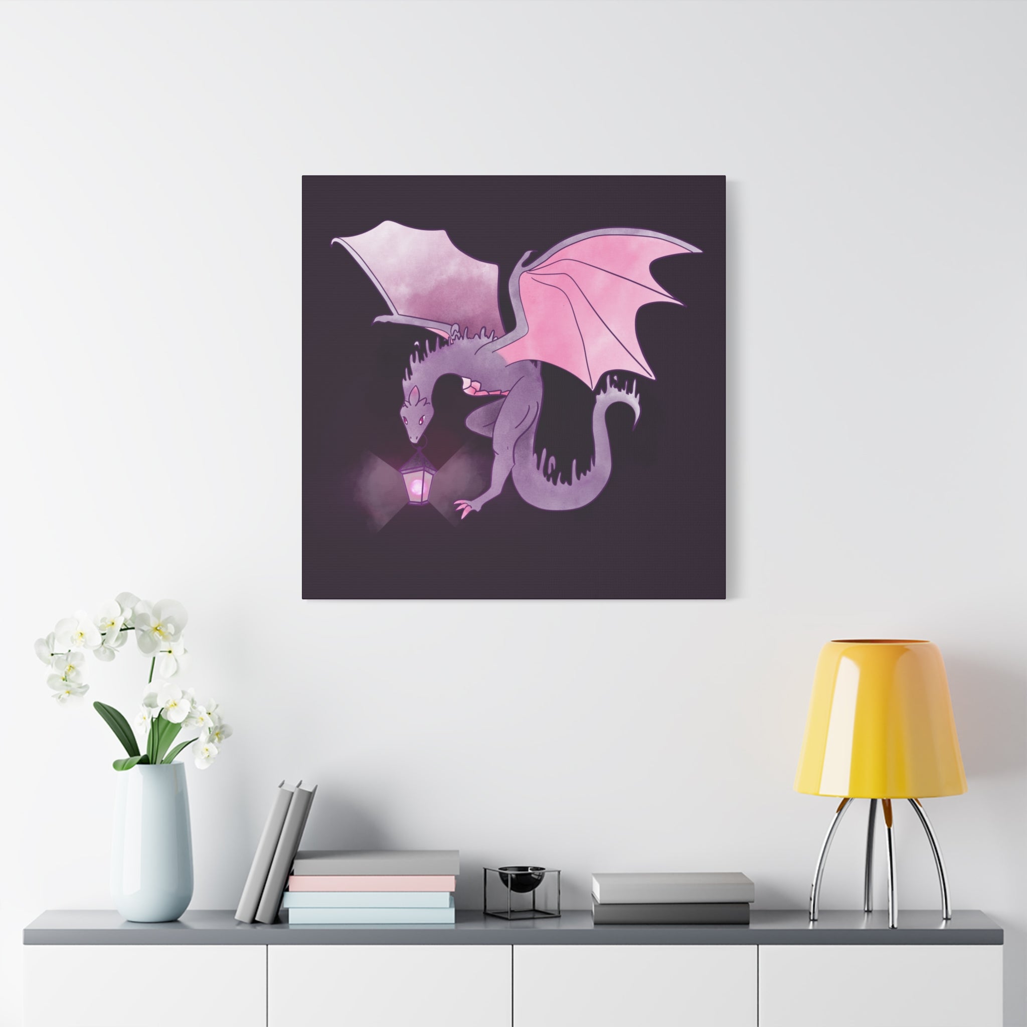 Whisper Wyvern: Canvas Gallery Wrap