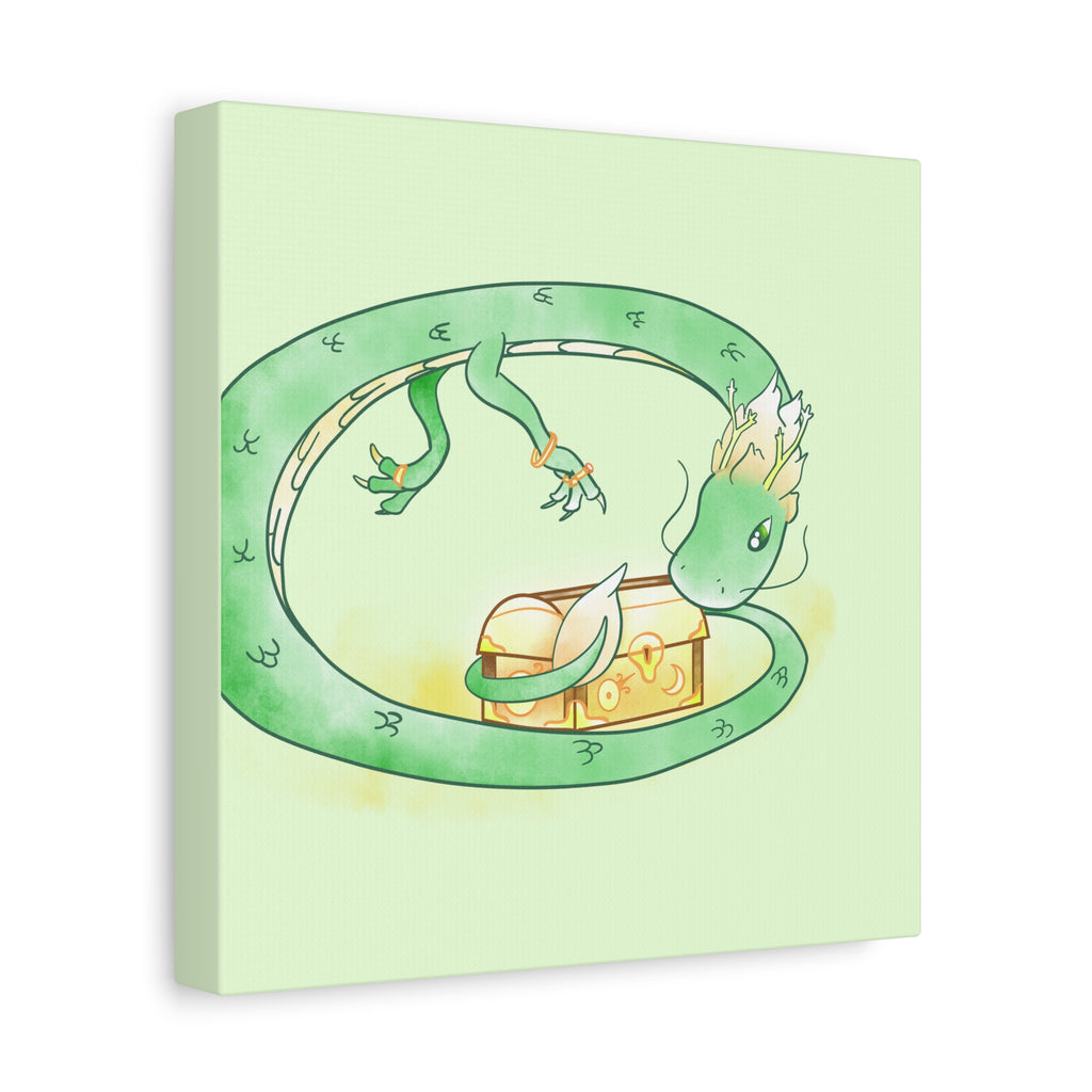 Adventurer Wyrm: Canvas Gallery Wrap