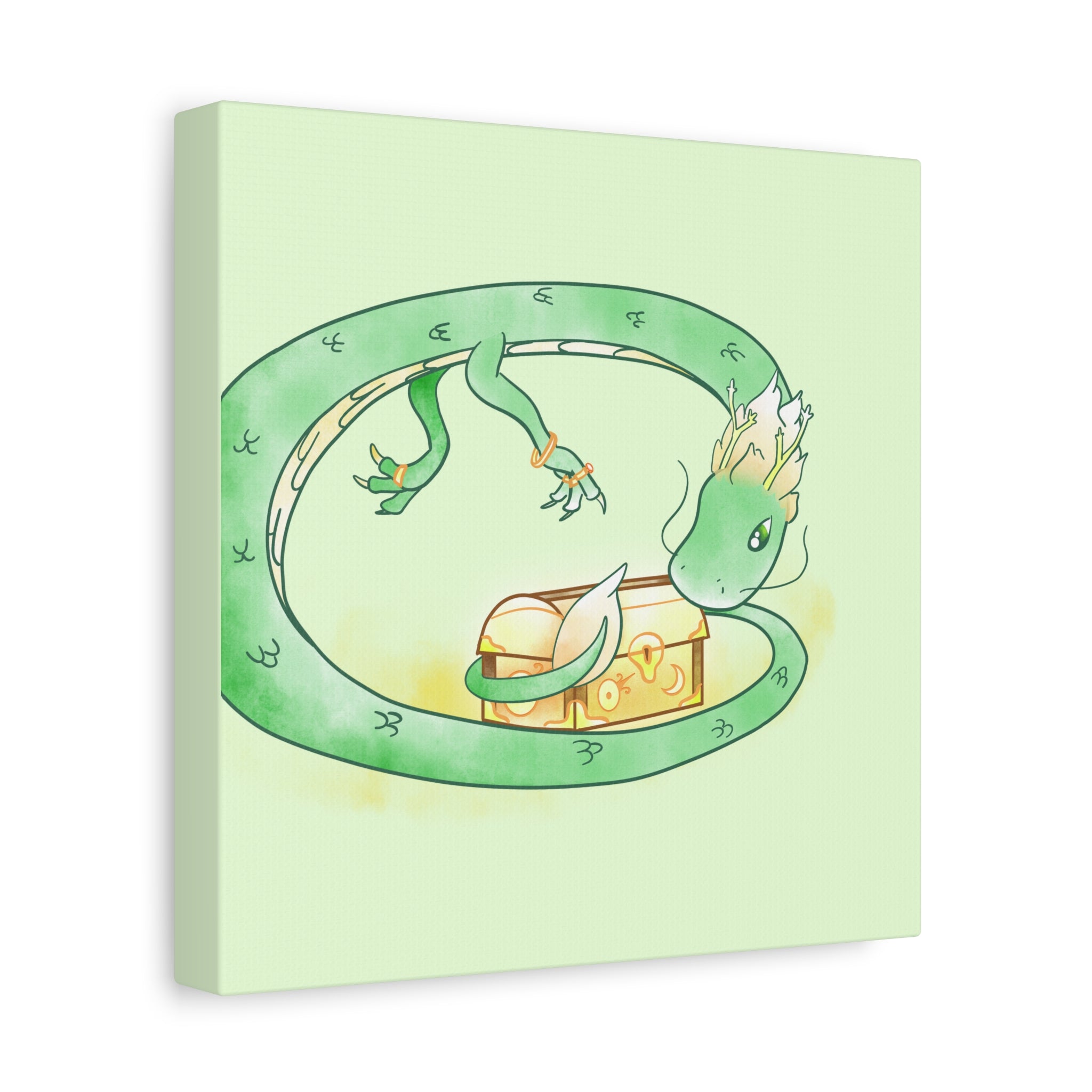 Adventurer Wyrm: Canvas Gallery Wrap