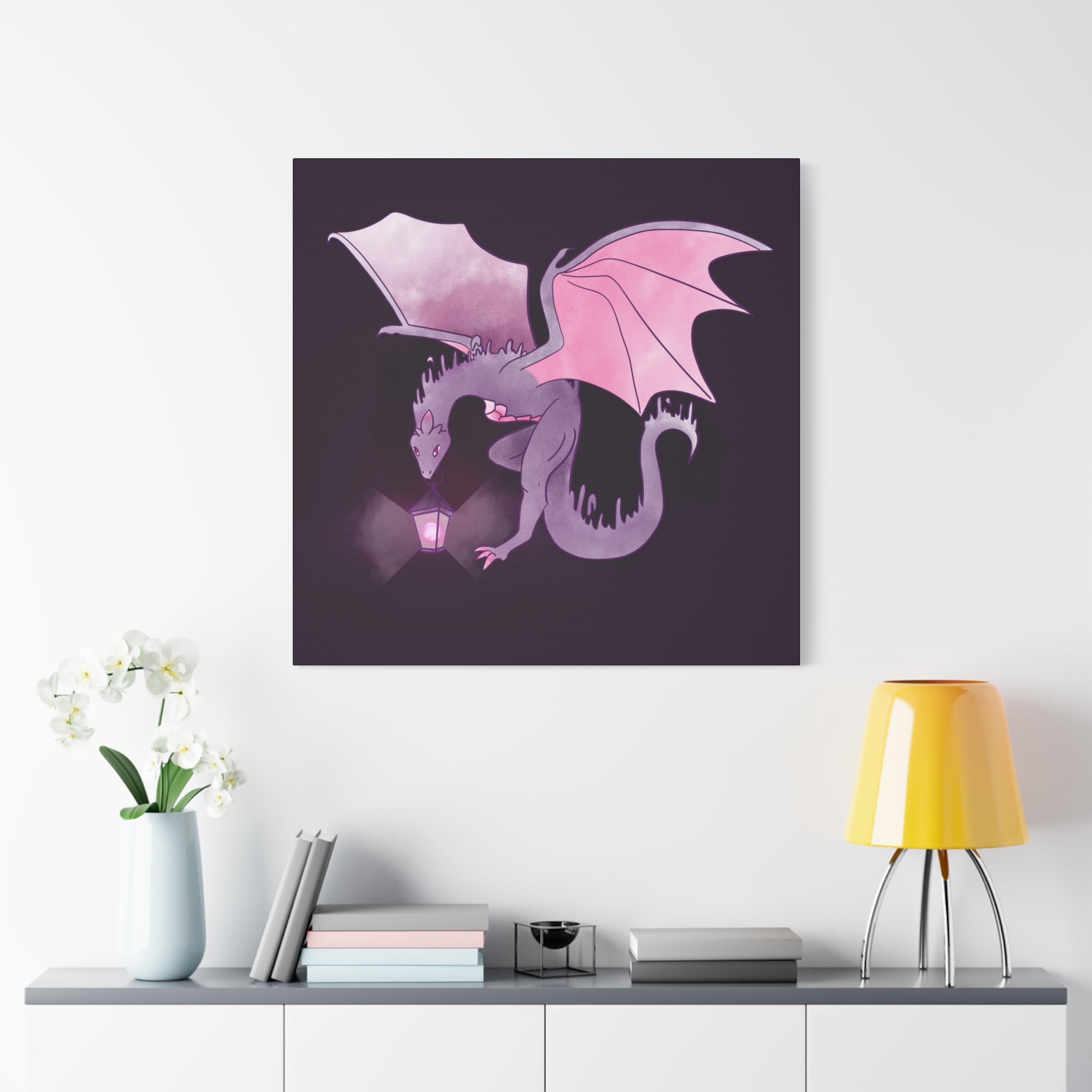 Whisper Wyvern: Canvas Gallery Wrap