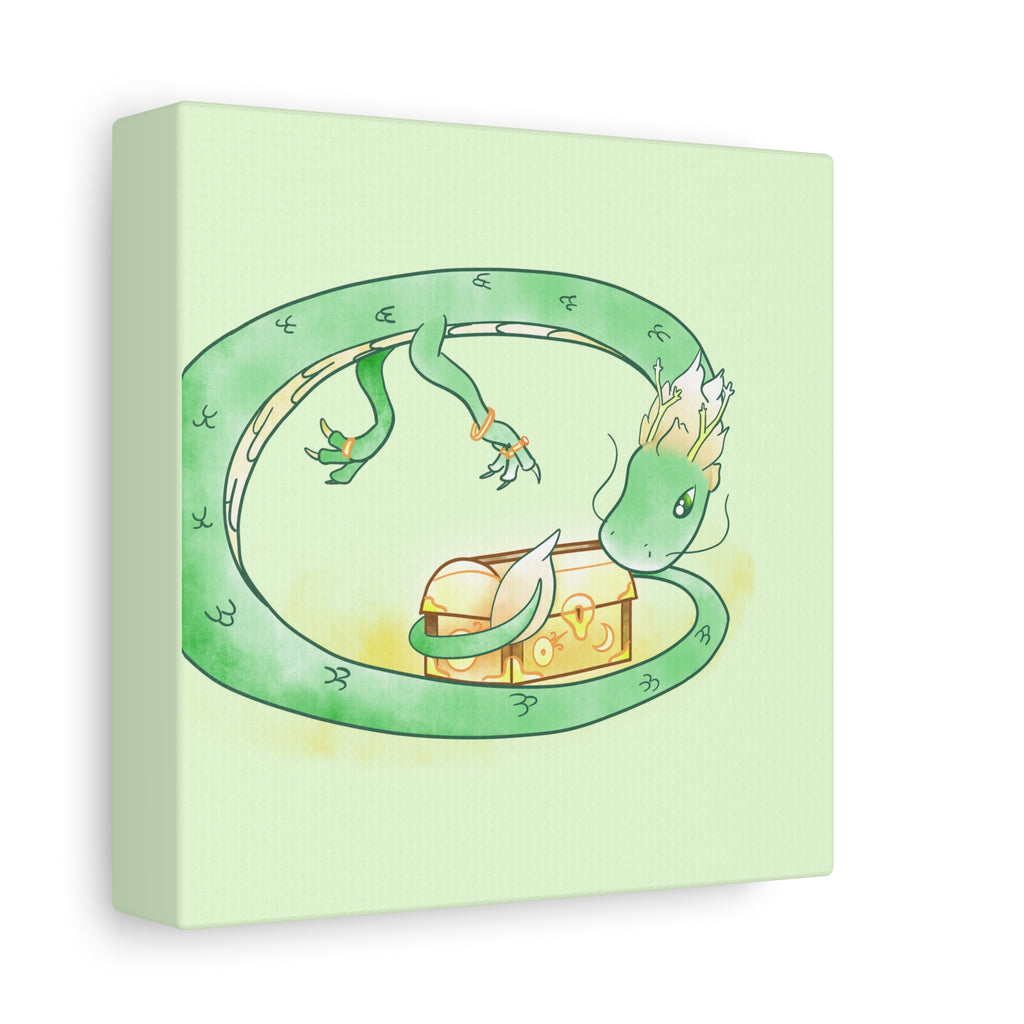 Adventurer Wyrm: Canvas Gallery Wrap