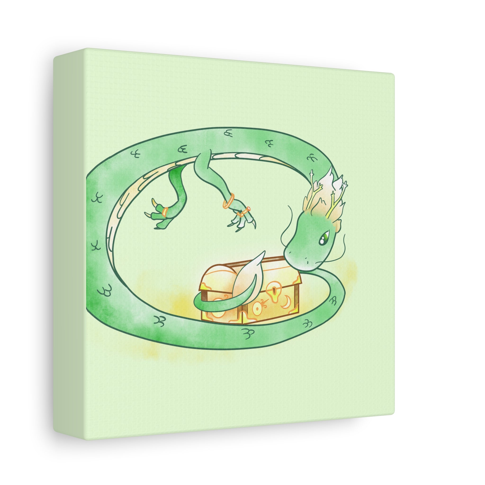 Adventurer Wyrm: Canvas Gallery Wrap