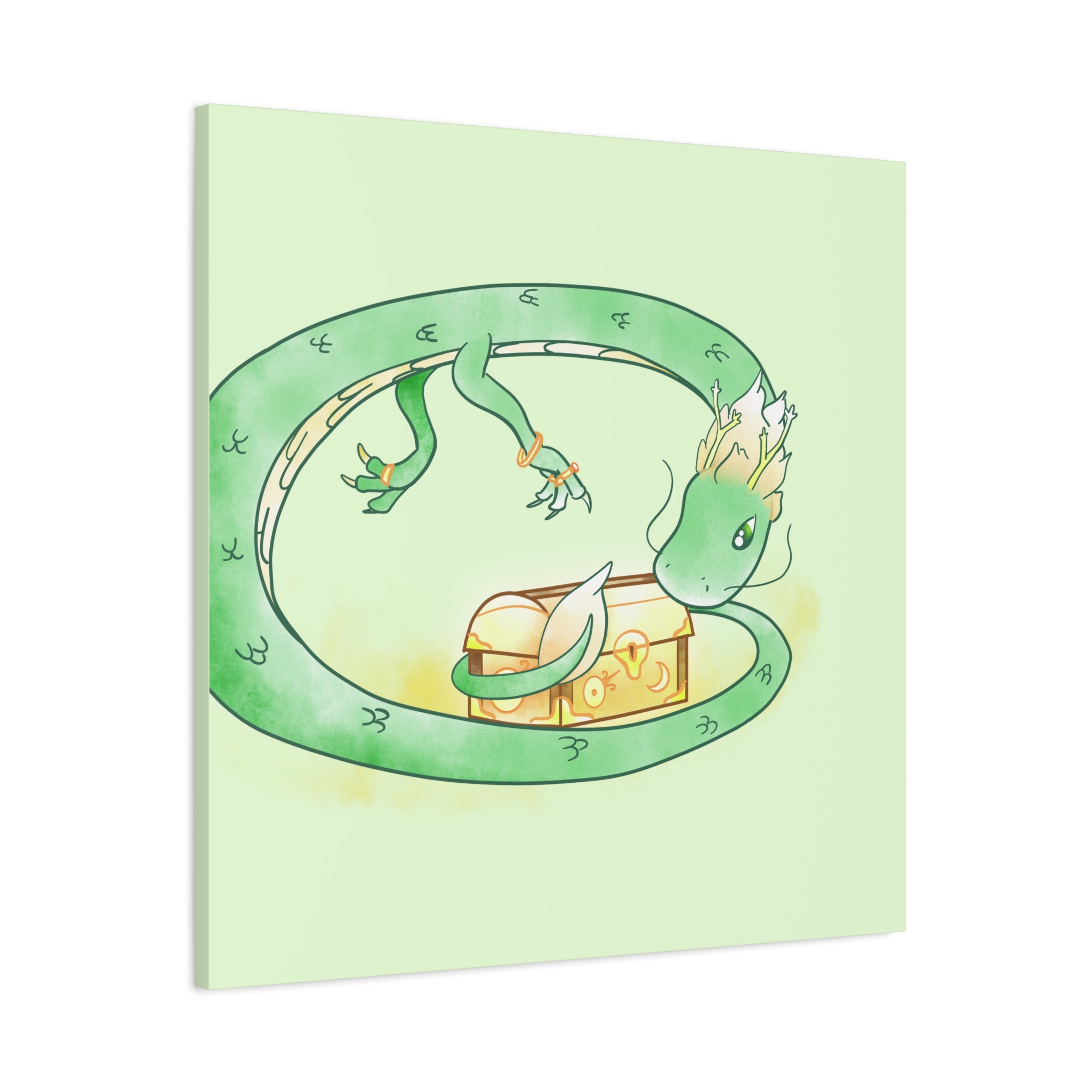 Adventurer Wyrm: Canvas Gallery Wrap