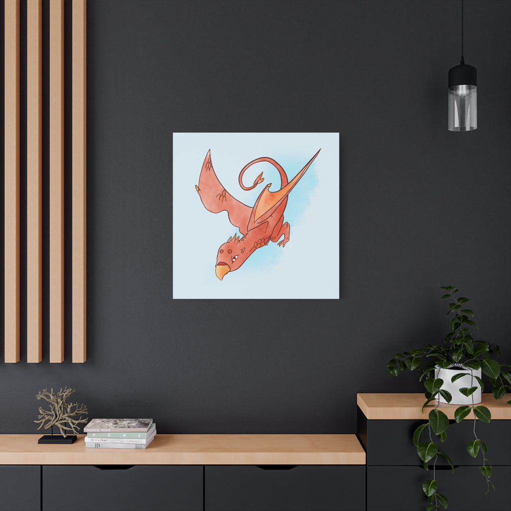 Hunter Wyvern: Canvas Gallery Wrap