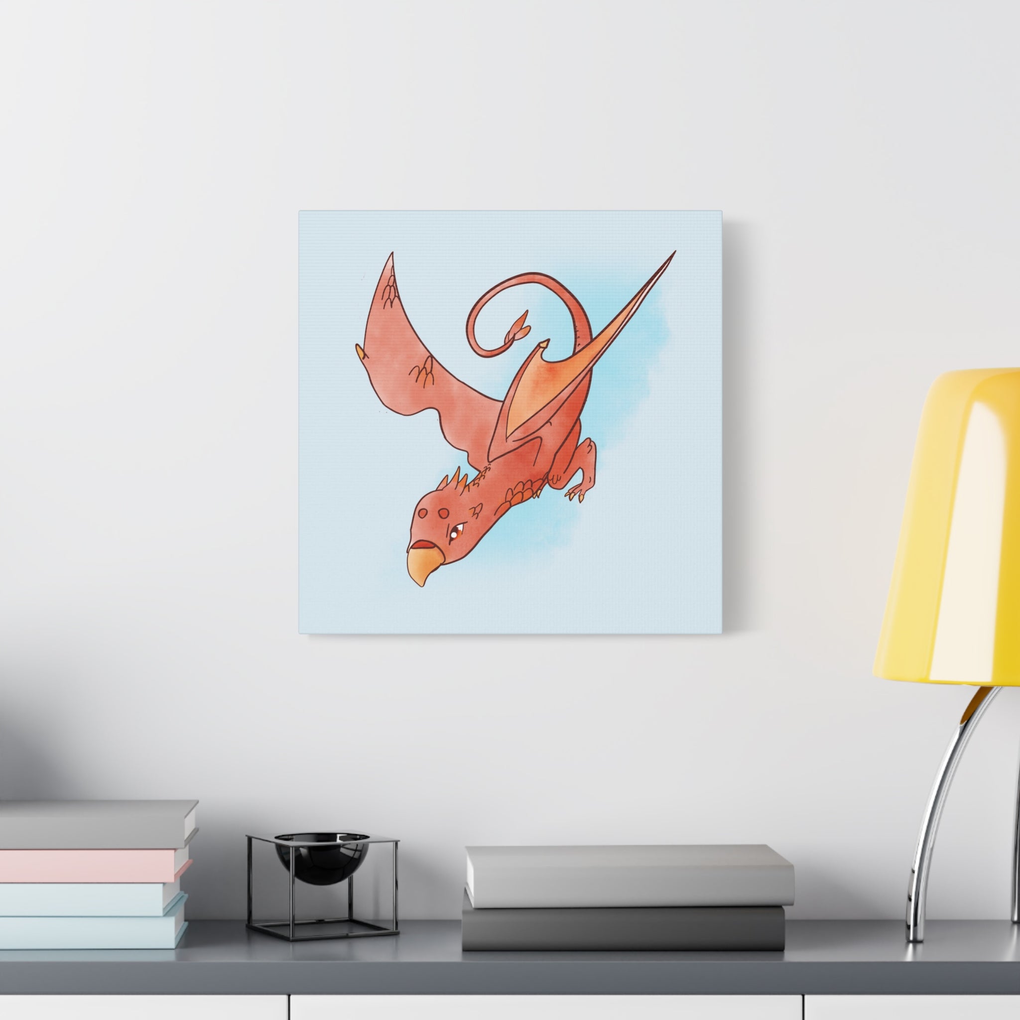 Hunter Wyvern: Canvas Gallery Wrap