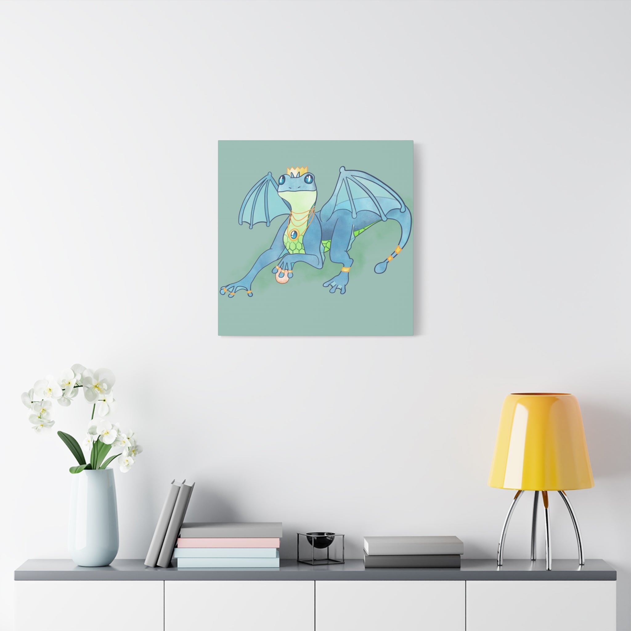 Gummy Wyrm: Canvas Gallery Wrap