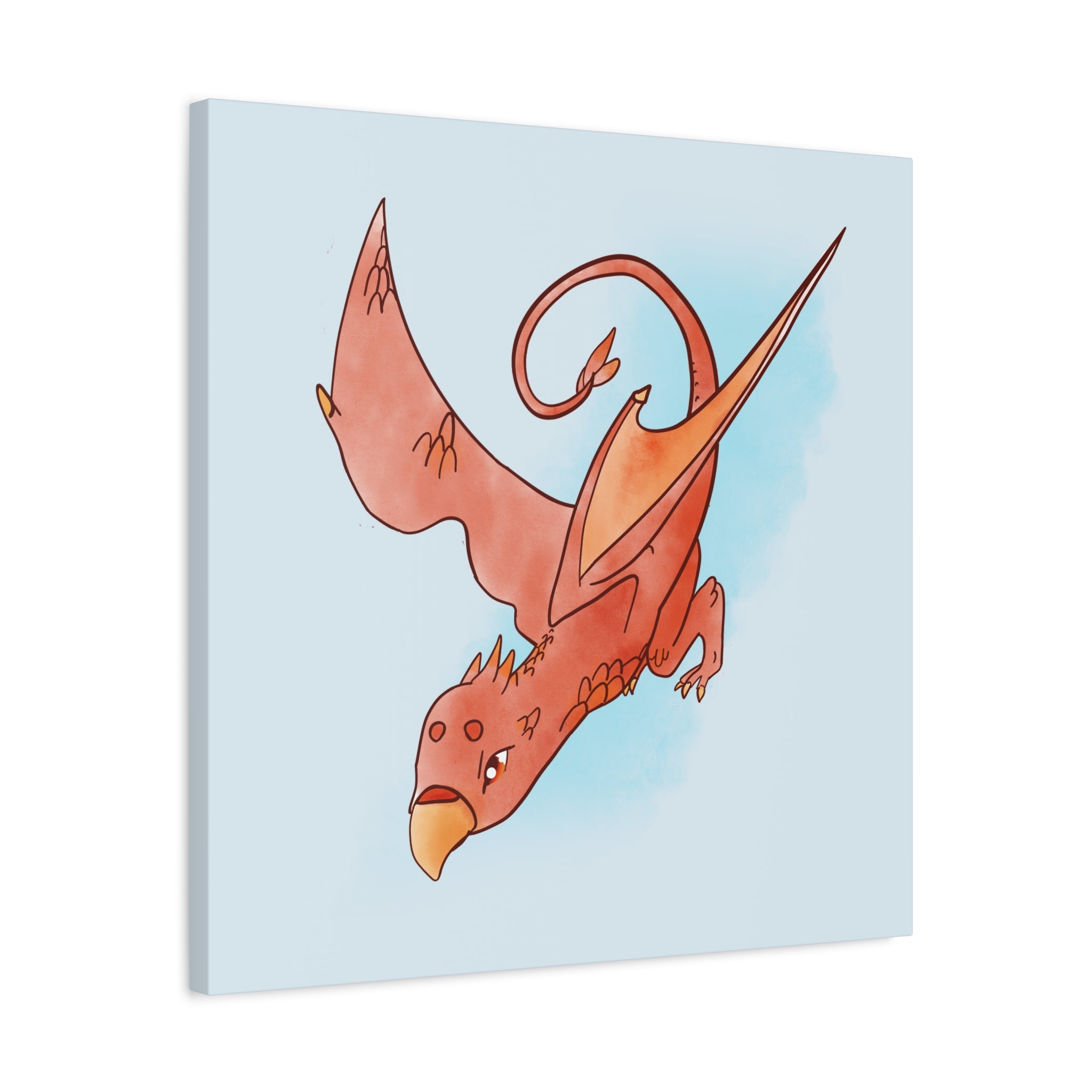 Hunter Wyvern: Canvas Gallery Wrap