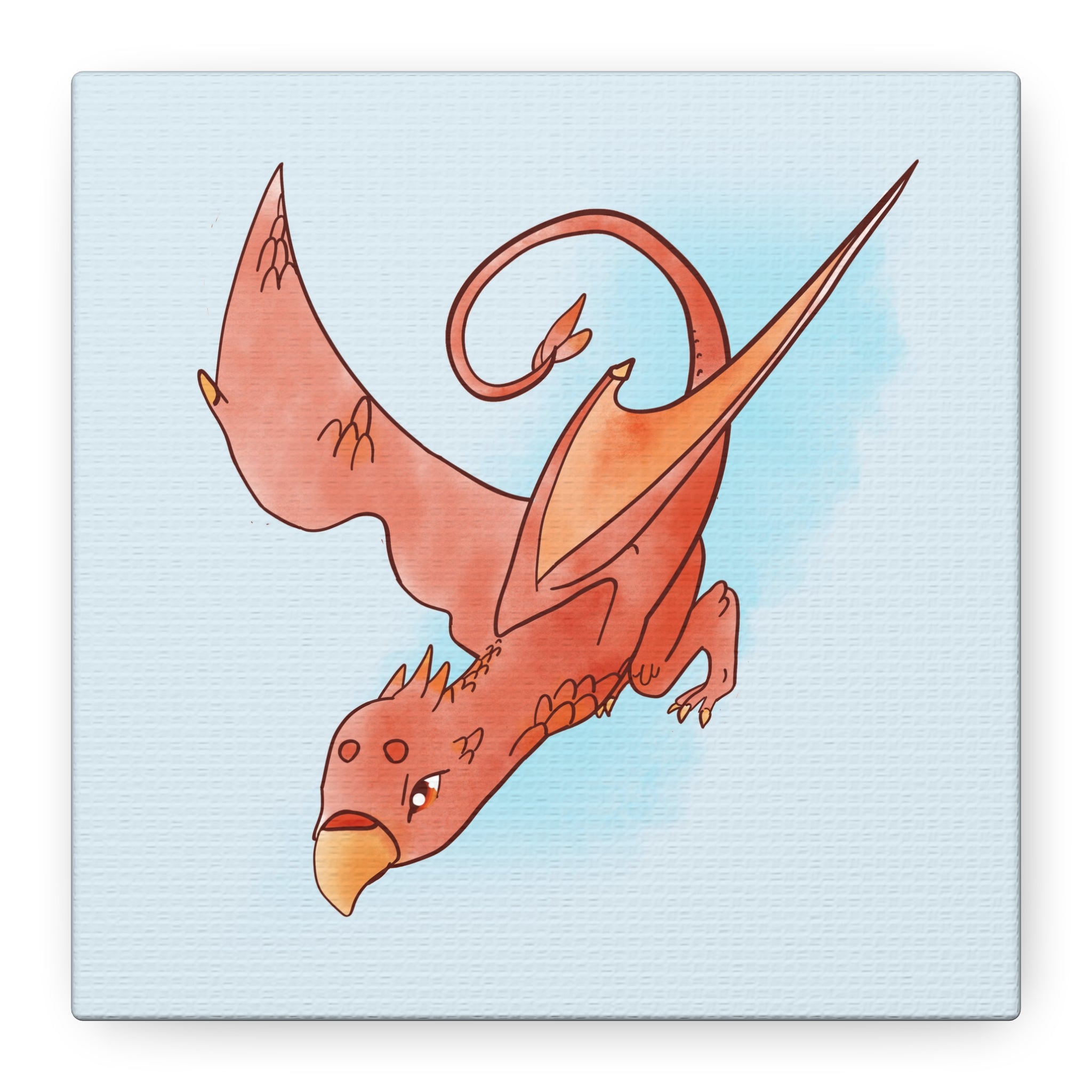 Hunter Wyvern: Canvas Gallery Wrap