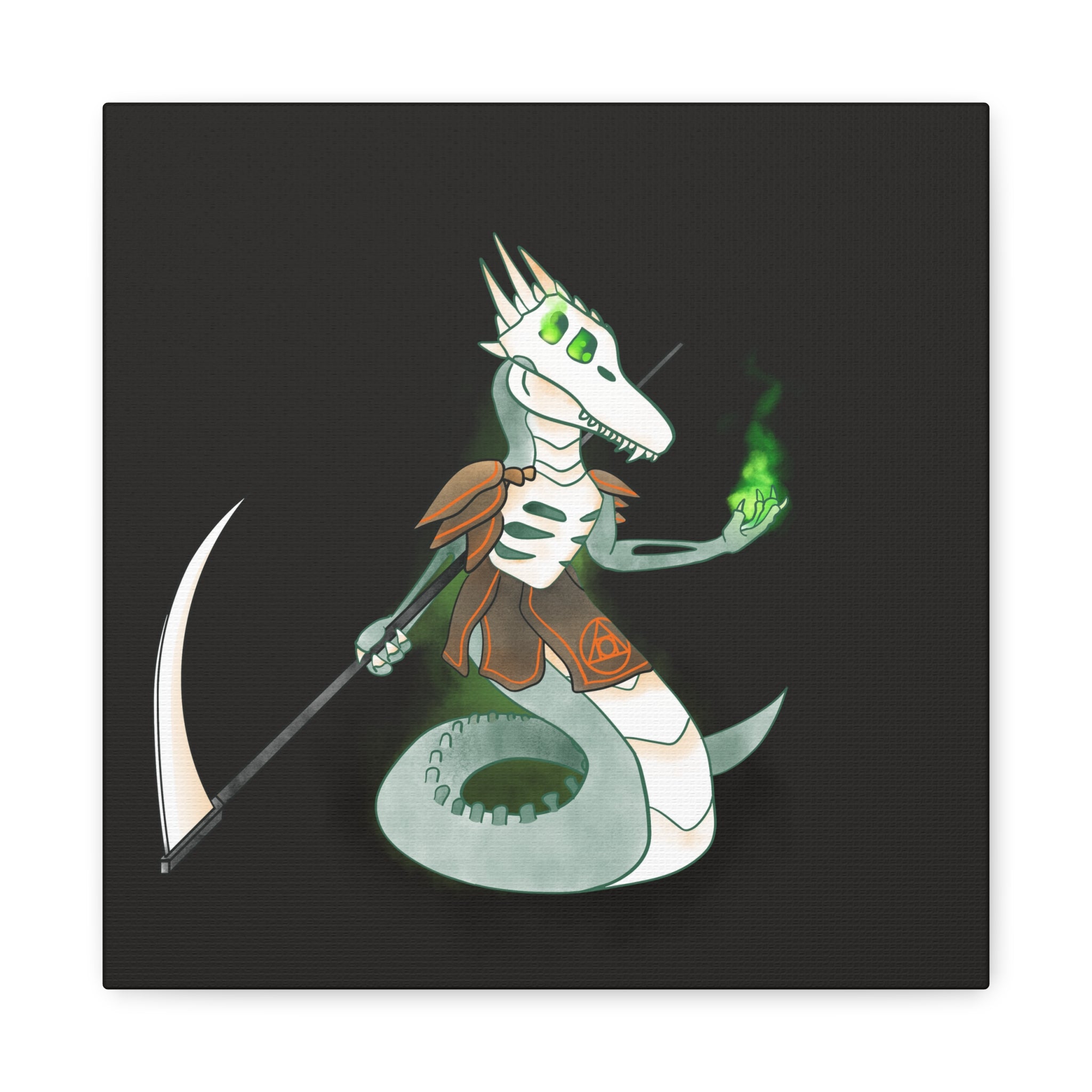 Nether Wyrm: Canvas Gallery Wrap