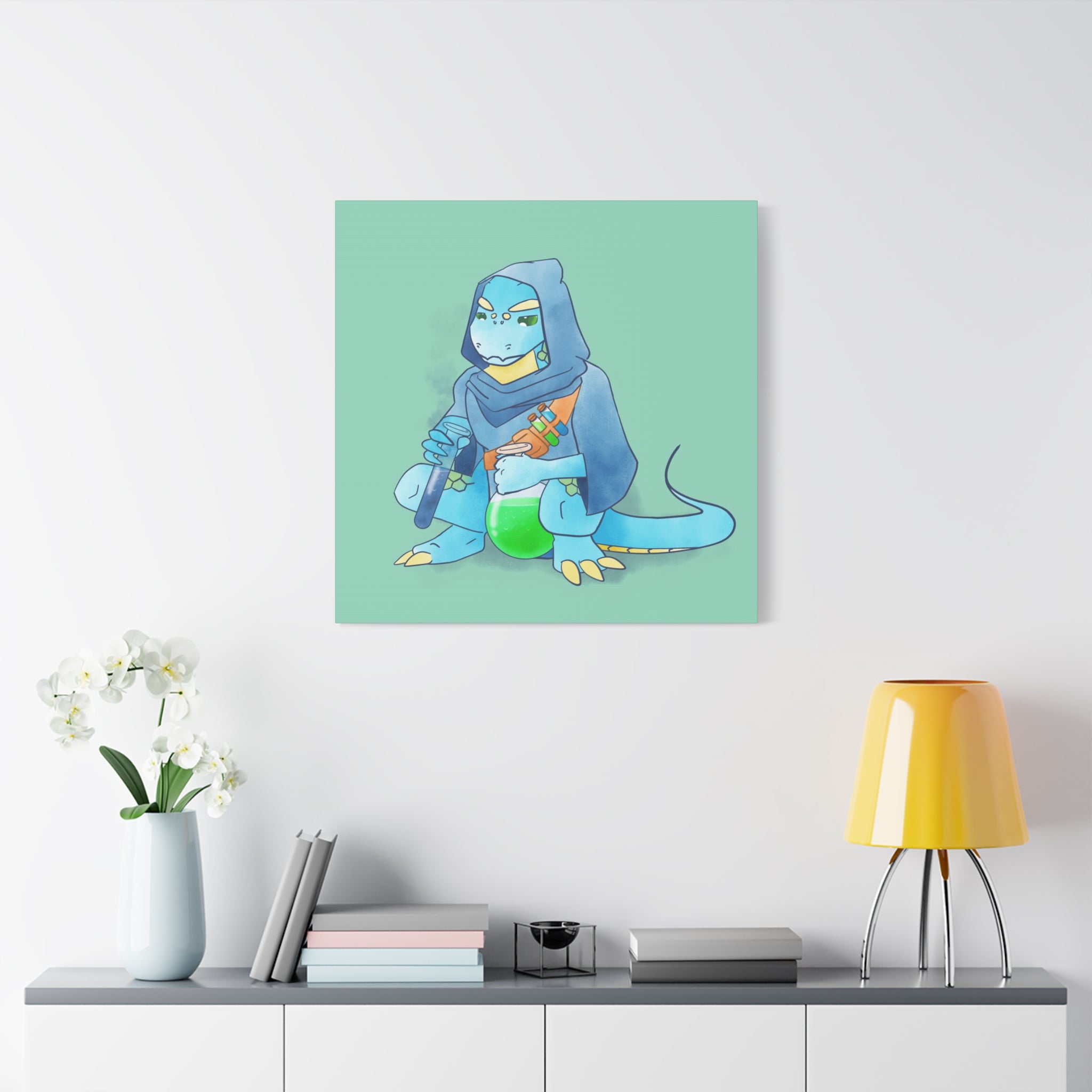 Apothecary Drake: Canvas Gallery Wrap