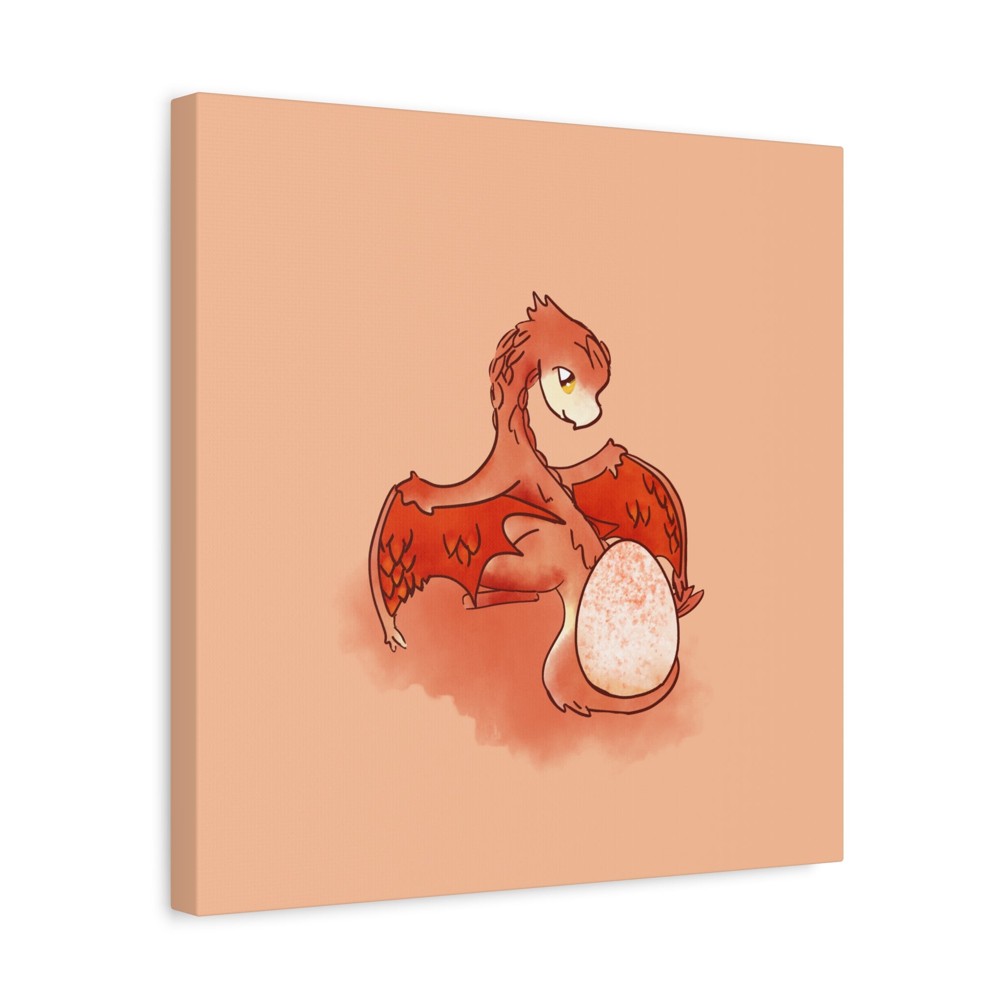 Red Hatchling: Canvas Gallery Wrap