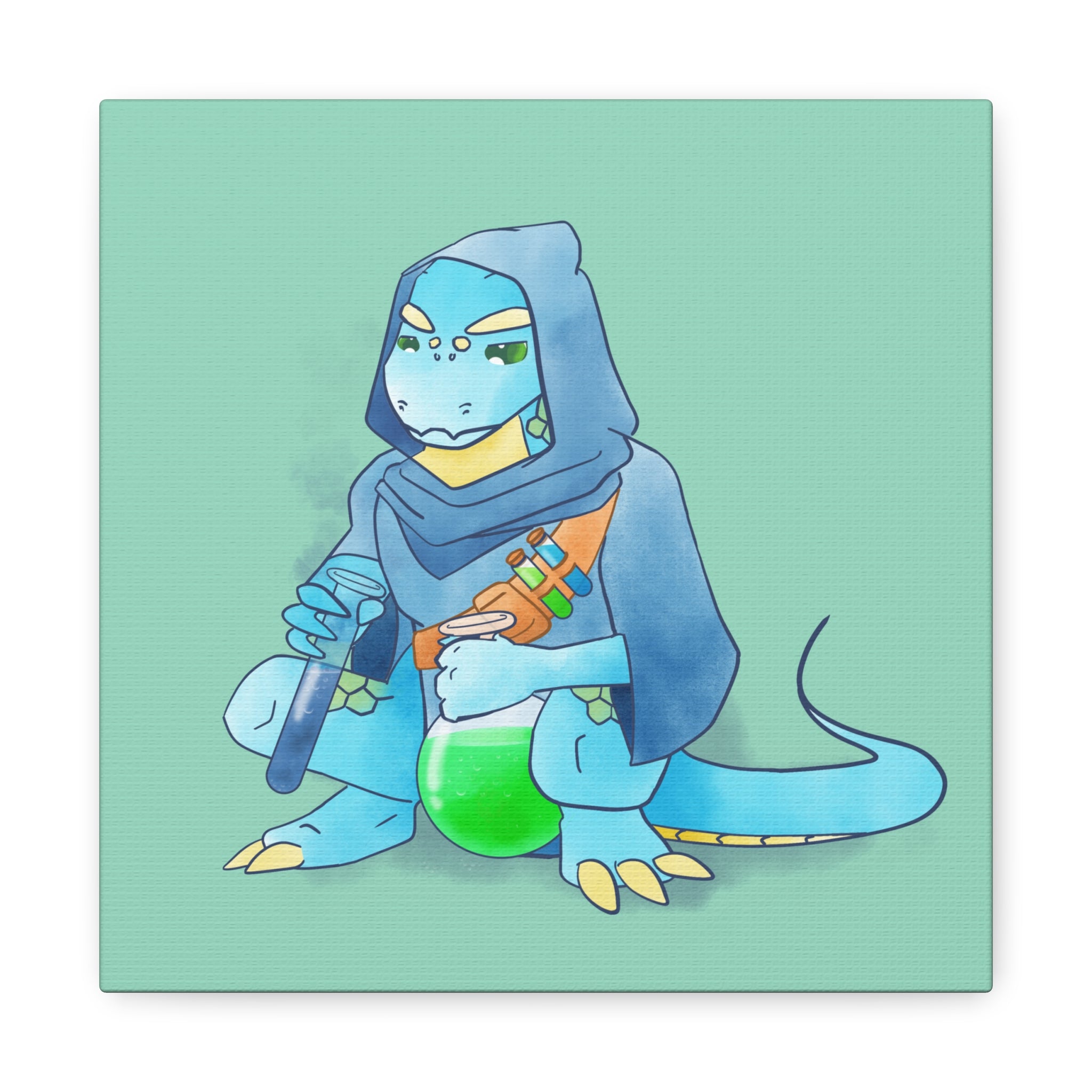 Apothecary Drake: Canvas Gallery Wrap