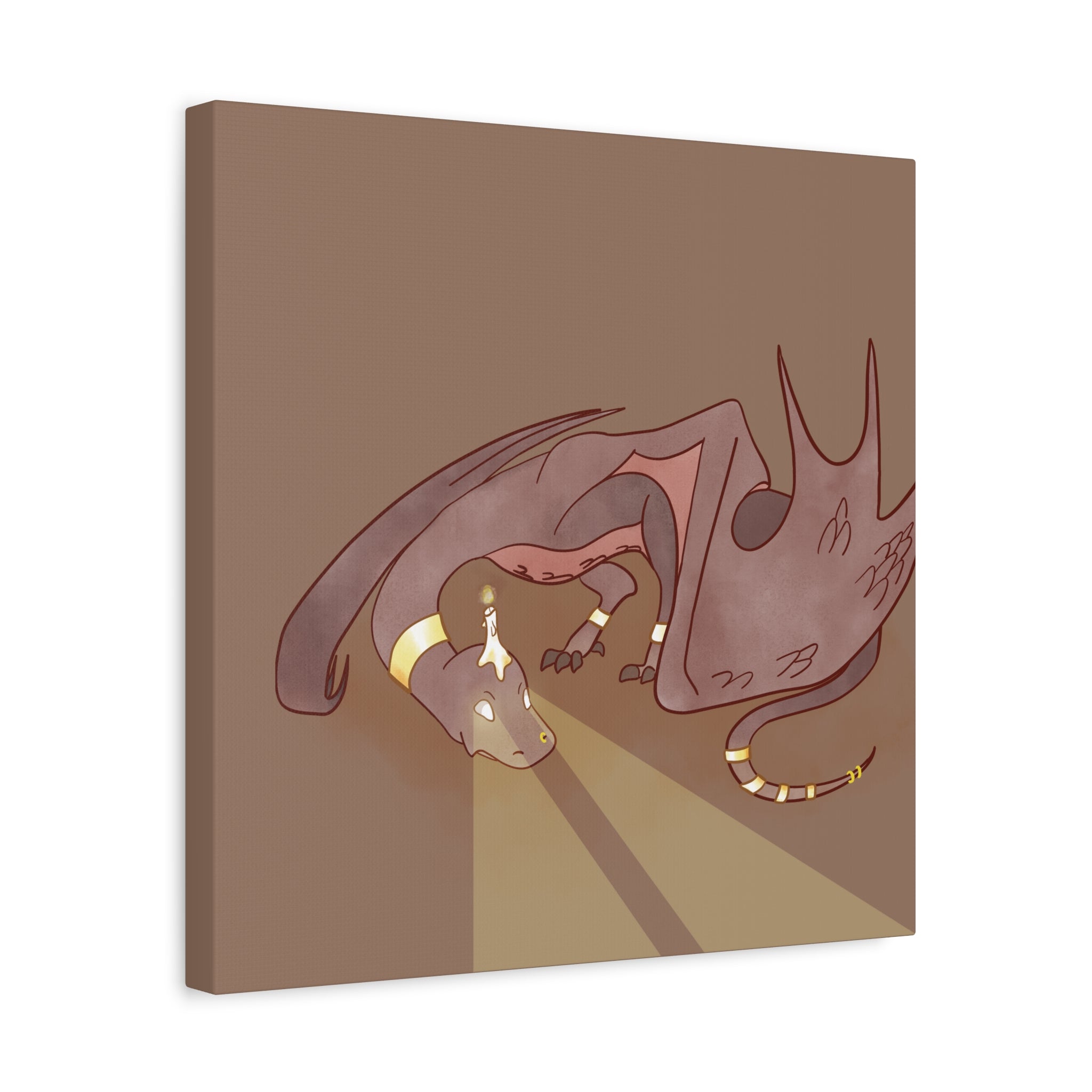 Excavator Wyvern: Canvas Gallery Wrap