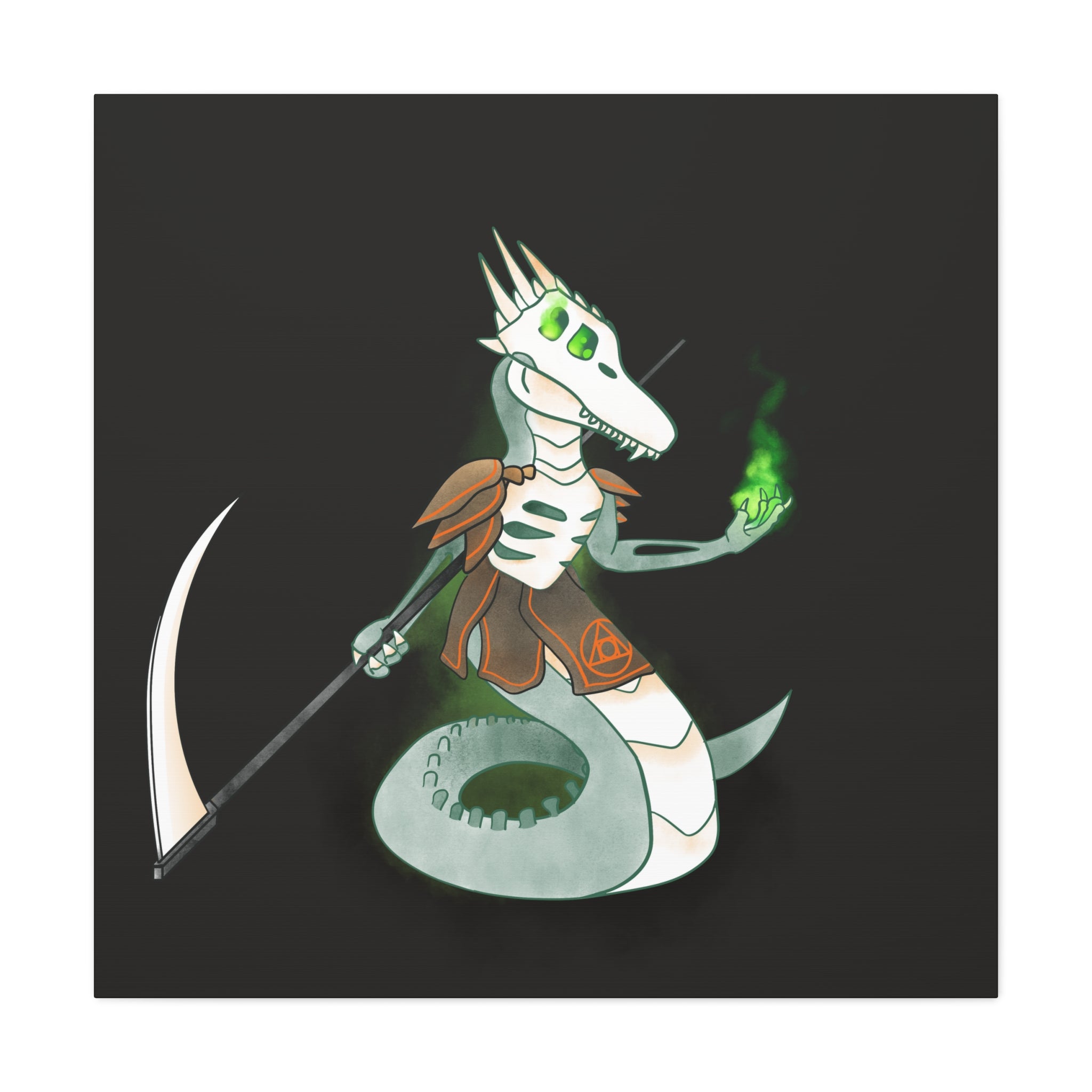 Nether Wyrm: Canvas Gallery Wrap