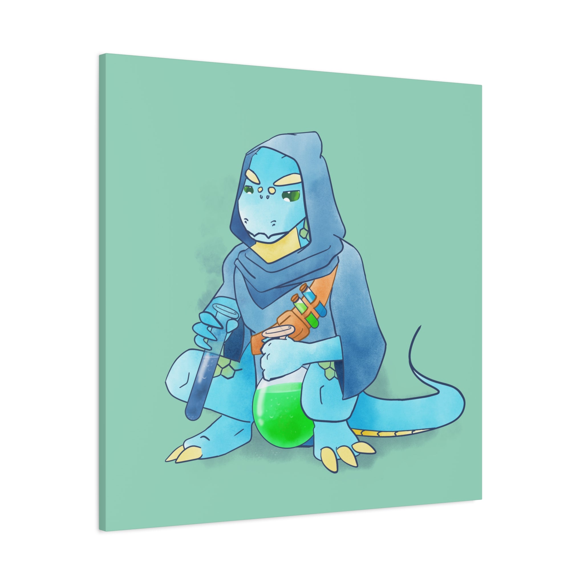 Apothecary Drake: Canvas Gallery Wrap