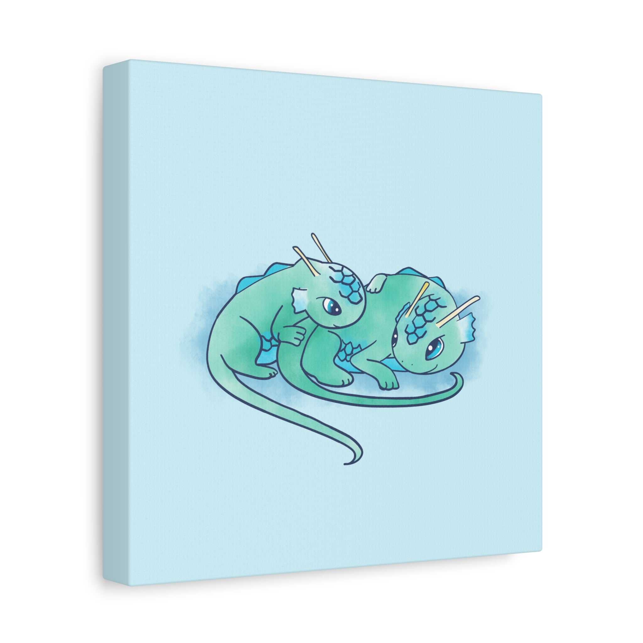 Twin Drake: Canvas Gallery Wrap