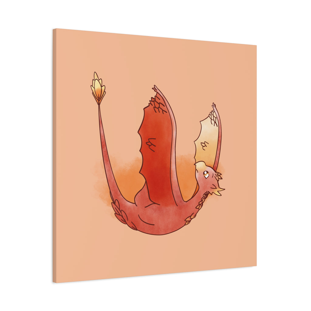 Fledgling Wyvern: Canvas Gallery Wrap