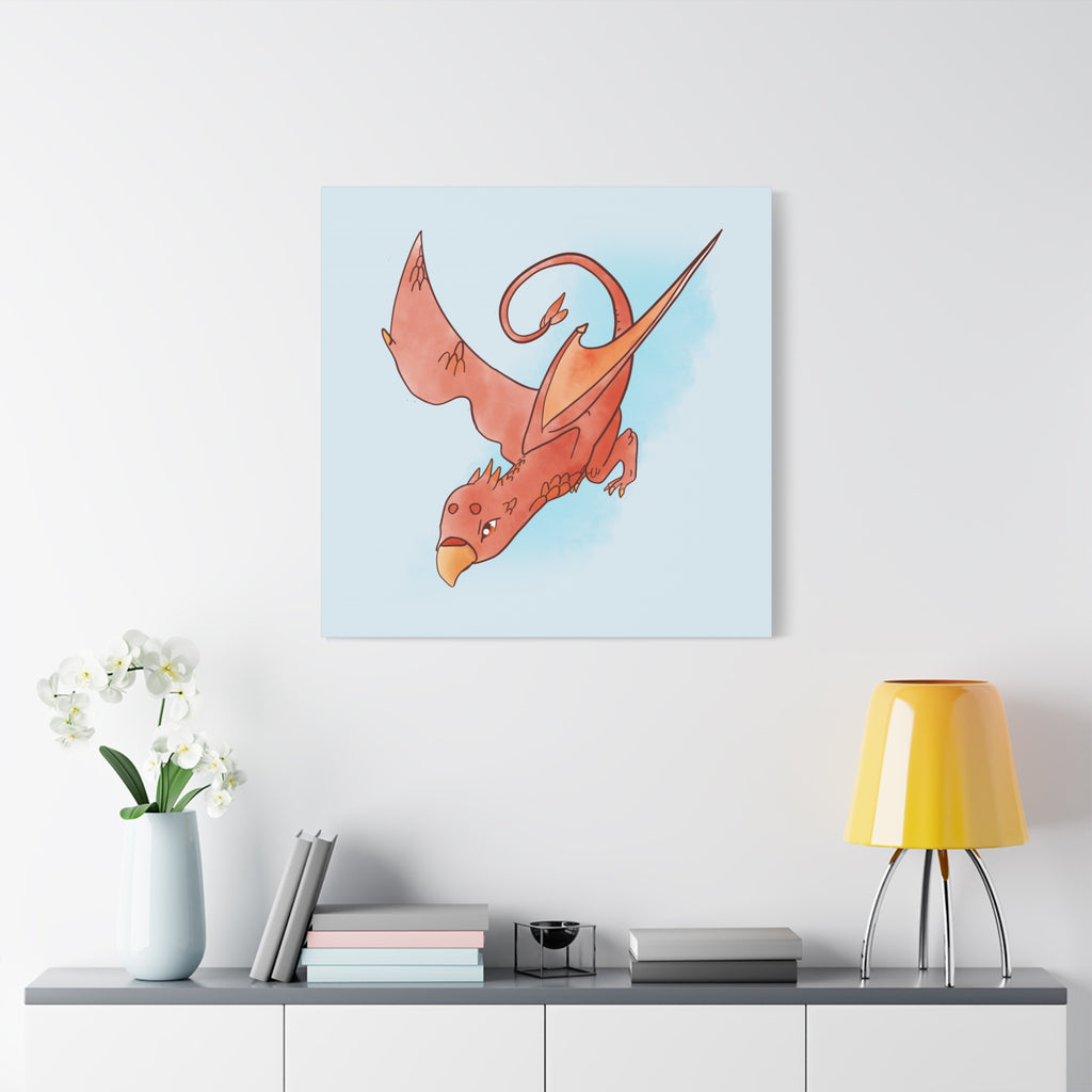 Hunter Wyvern: Canvas Gallery Wrap