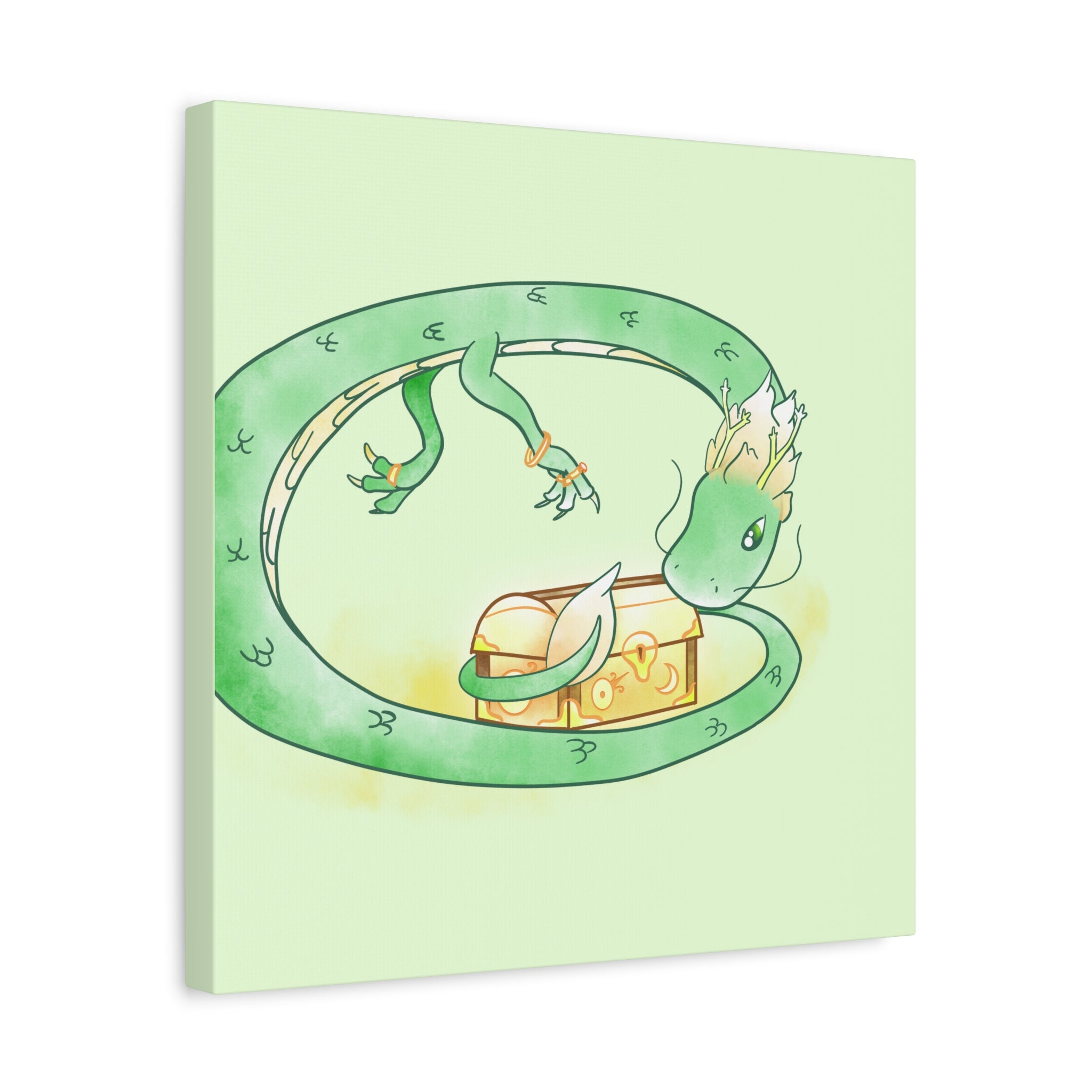 Adventurer Wyrm: Canvas Gallery Wrap