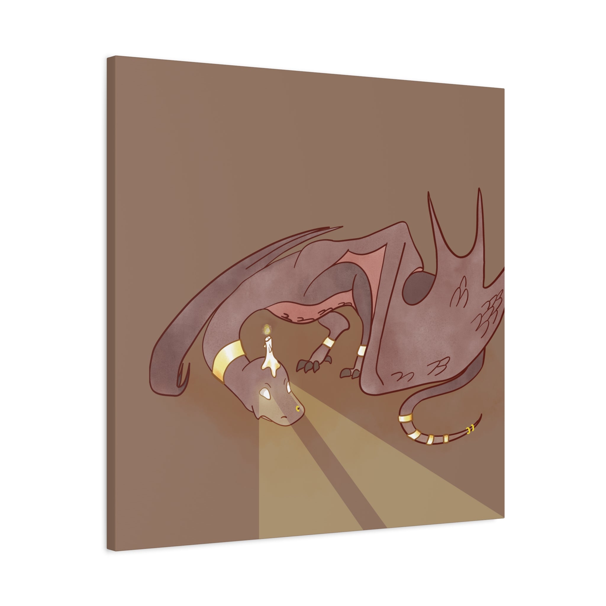 Excavator Wyvern: Canvas Gallery Wrap