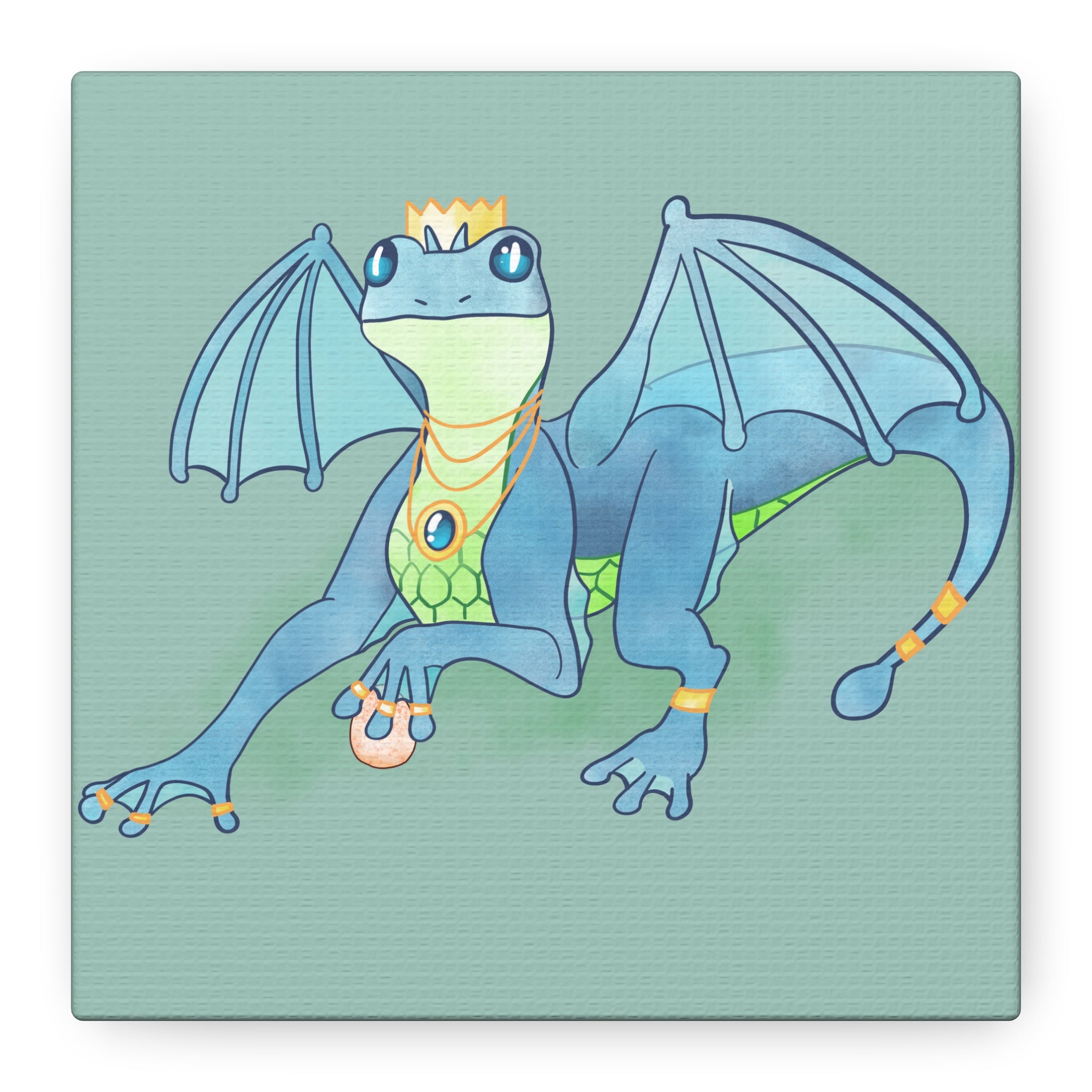 Gummy Wyrm: Canvas Gallery Wrap