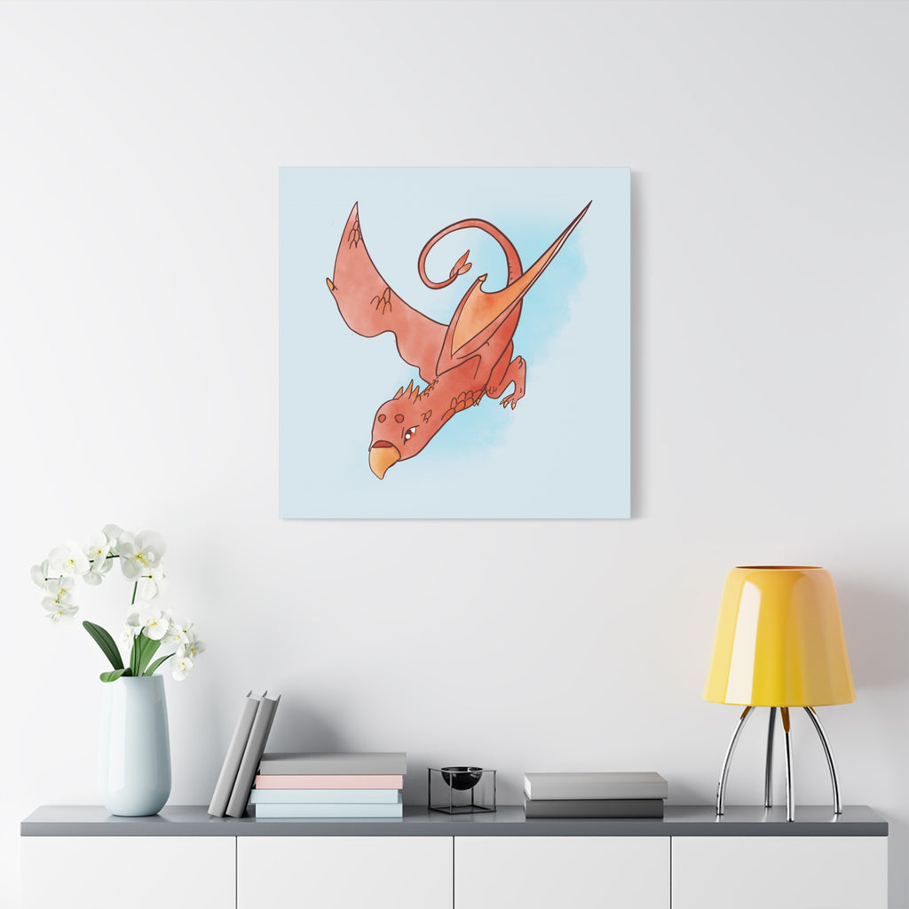 Hunter Wyvern: Canvas Gallery Wrap