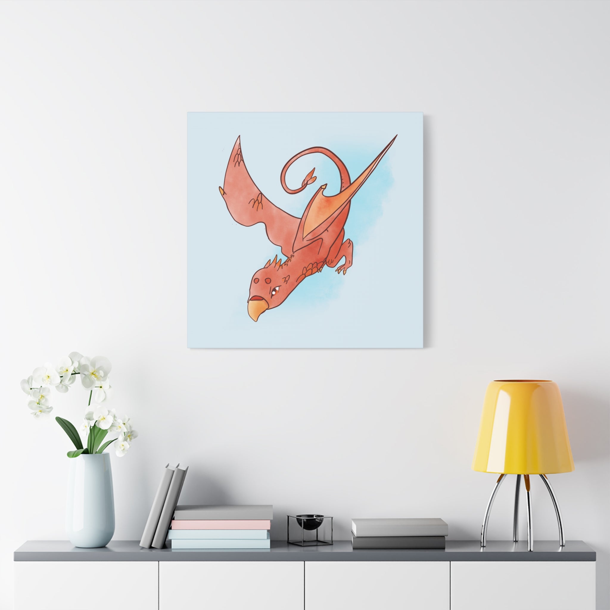 Hunter Wyvern: Canvas Gallery Wrap