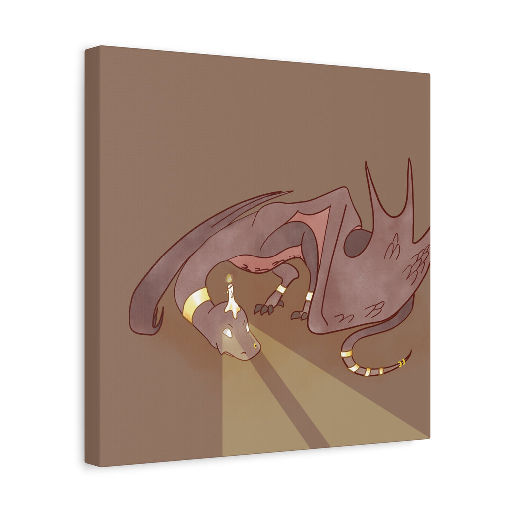 Excavator Wyvern: Canvas Gallery Wrap