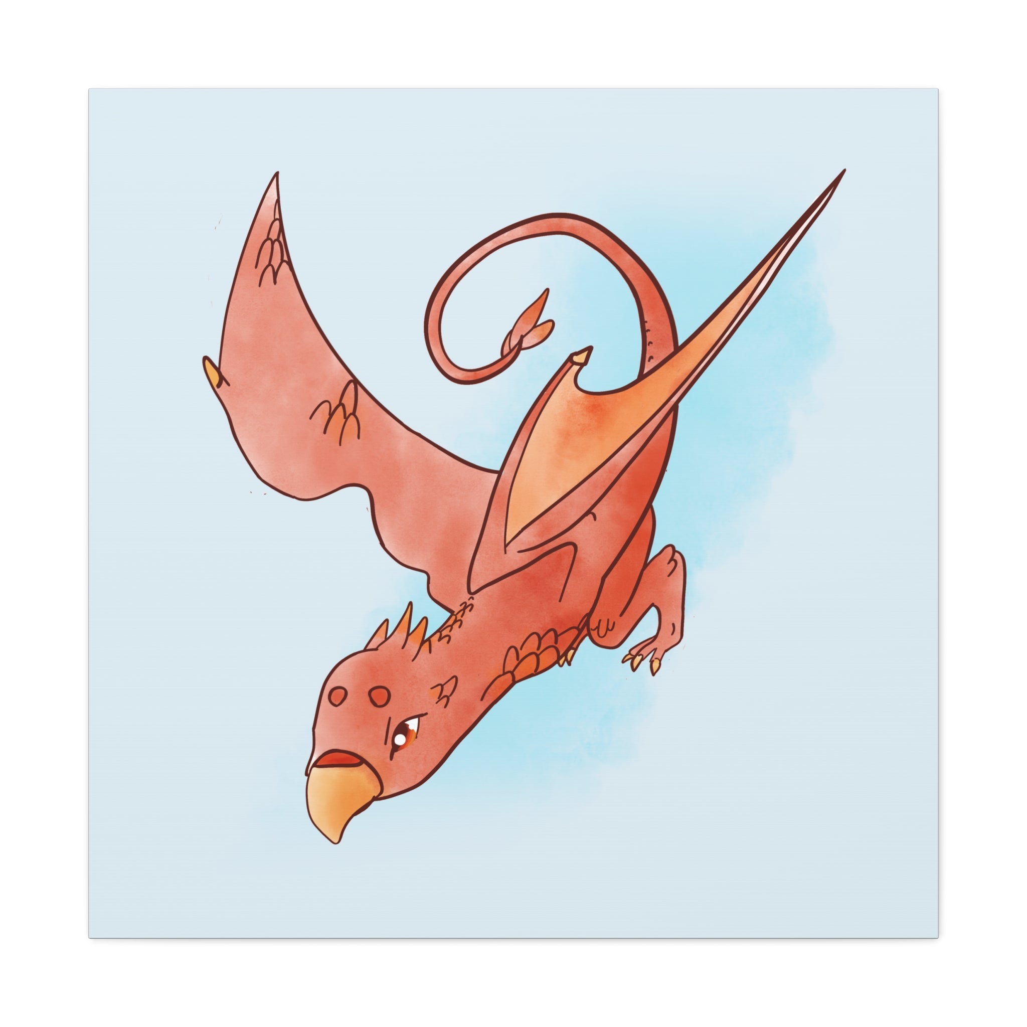 Hunter Wyvern: Canvas Gallery Wrap