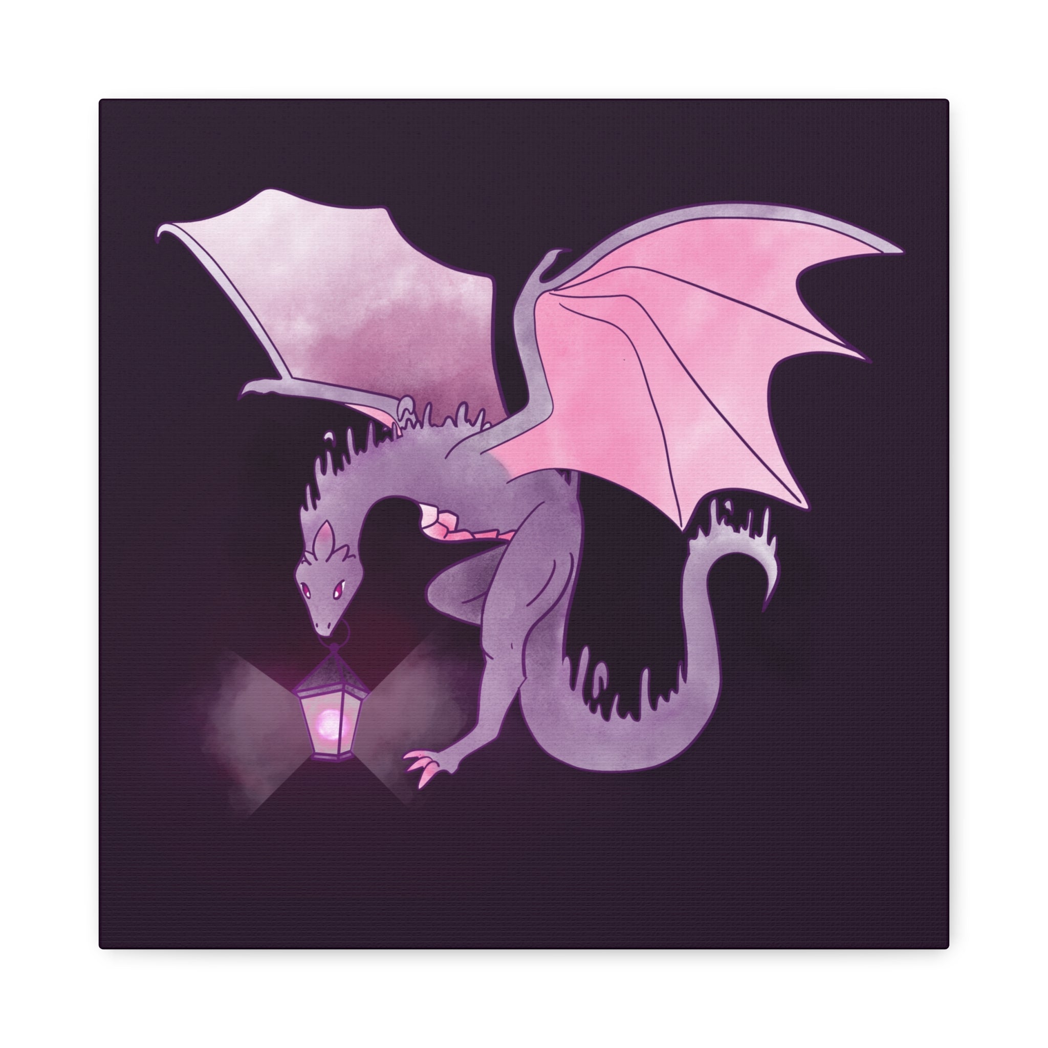 Whisper Wyvern: Canvas Gallery Wrap